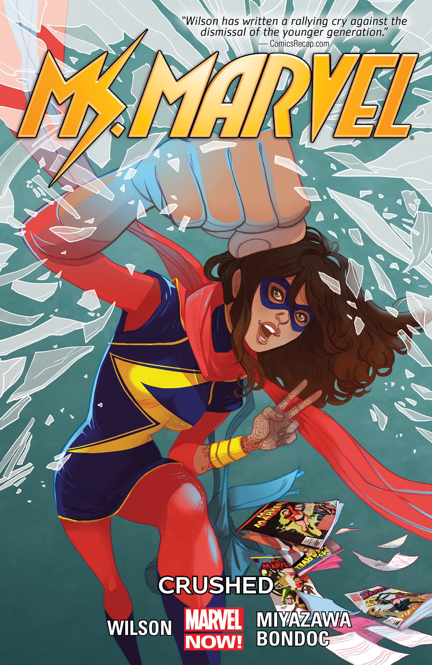 Marvel Comics Ms. Marvel Vol. 3: Crushed
