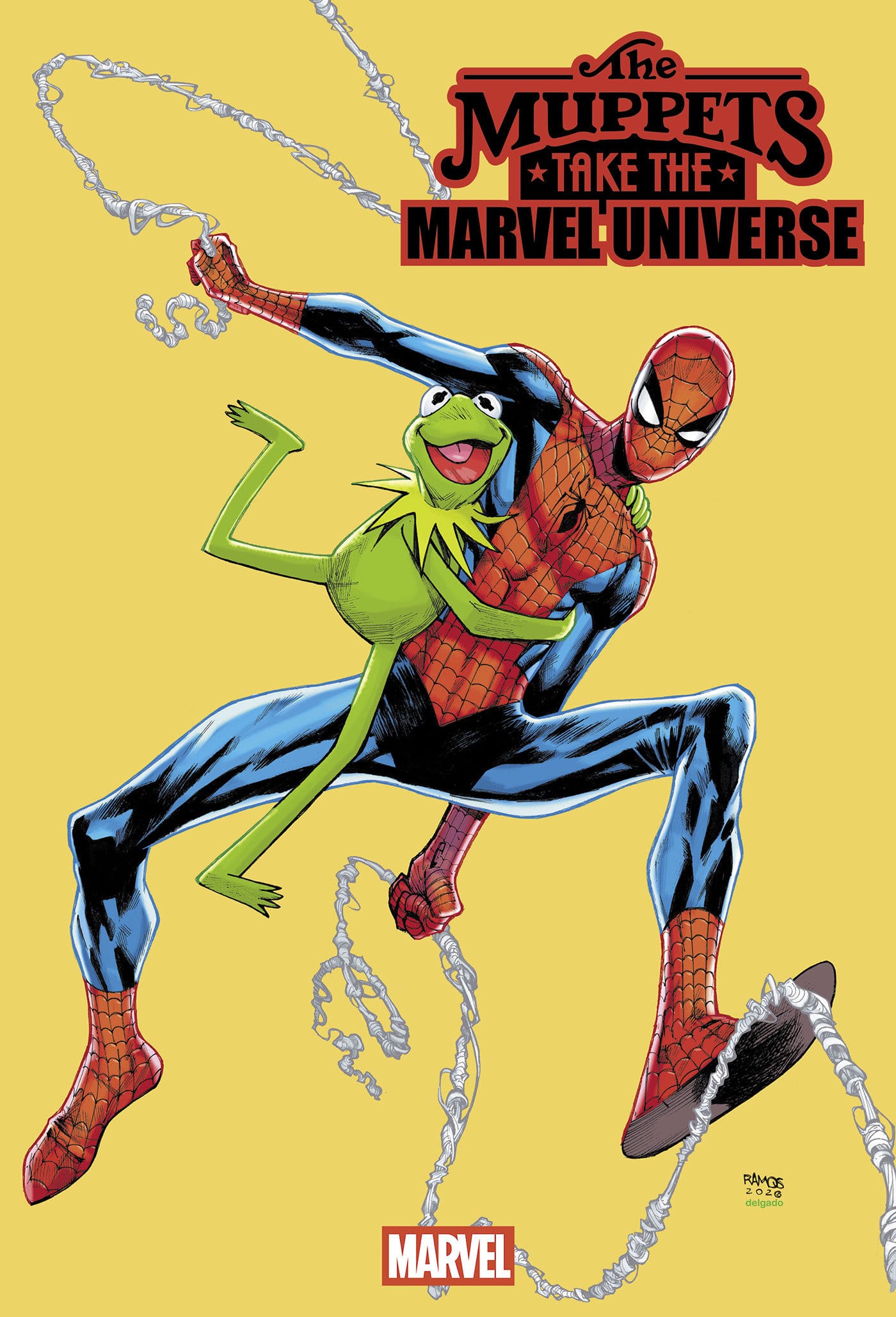 Marvel Comics Muppets Take The Marvel Universe #1 Humberto Ramos Foil Variant