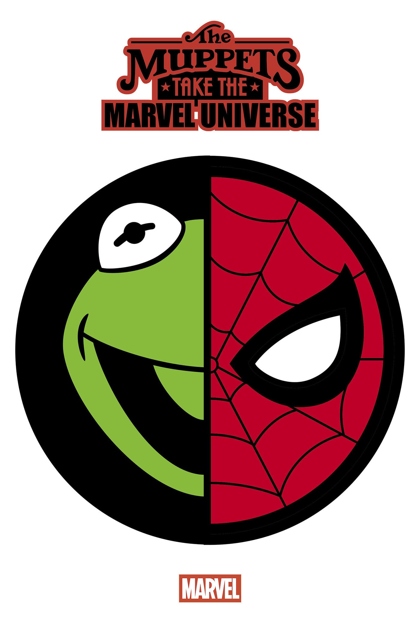 Marvel Comics Muppets Take The Marvel Universe #1 Logo Mashup Variant
