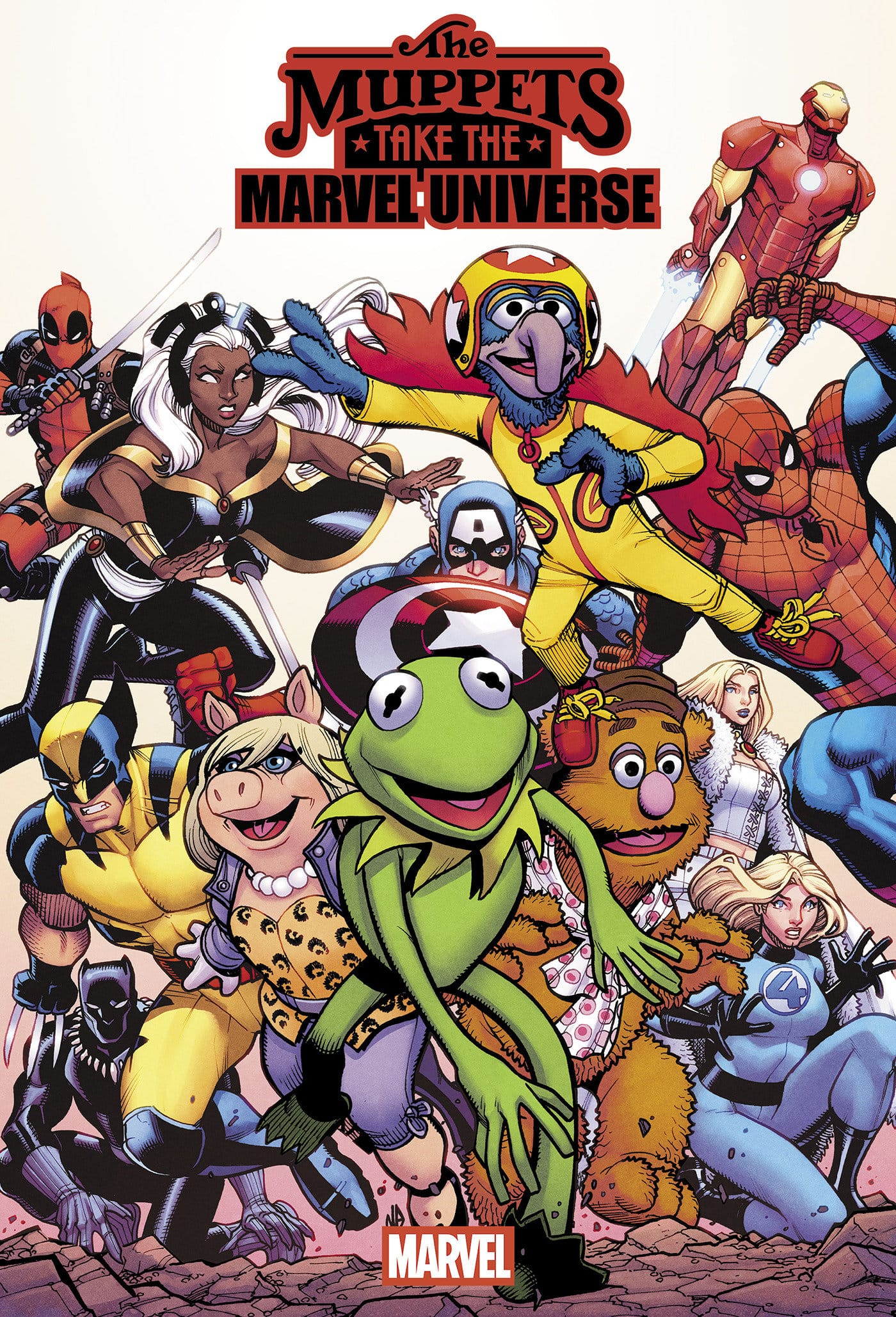 Marvel Comics Muppets Take The Marvel Universe #1 Main Cover Nick Bradshaw