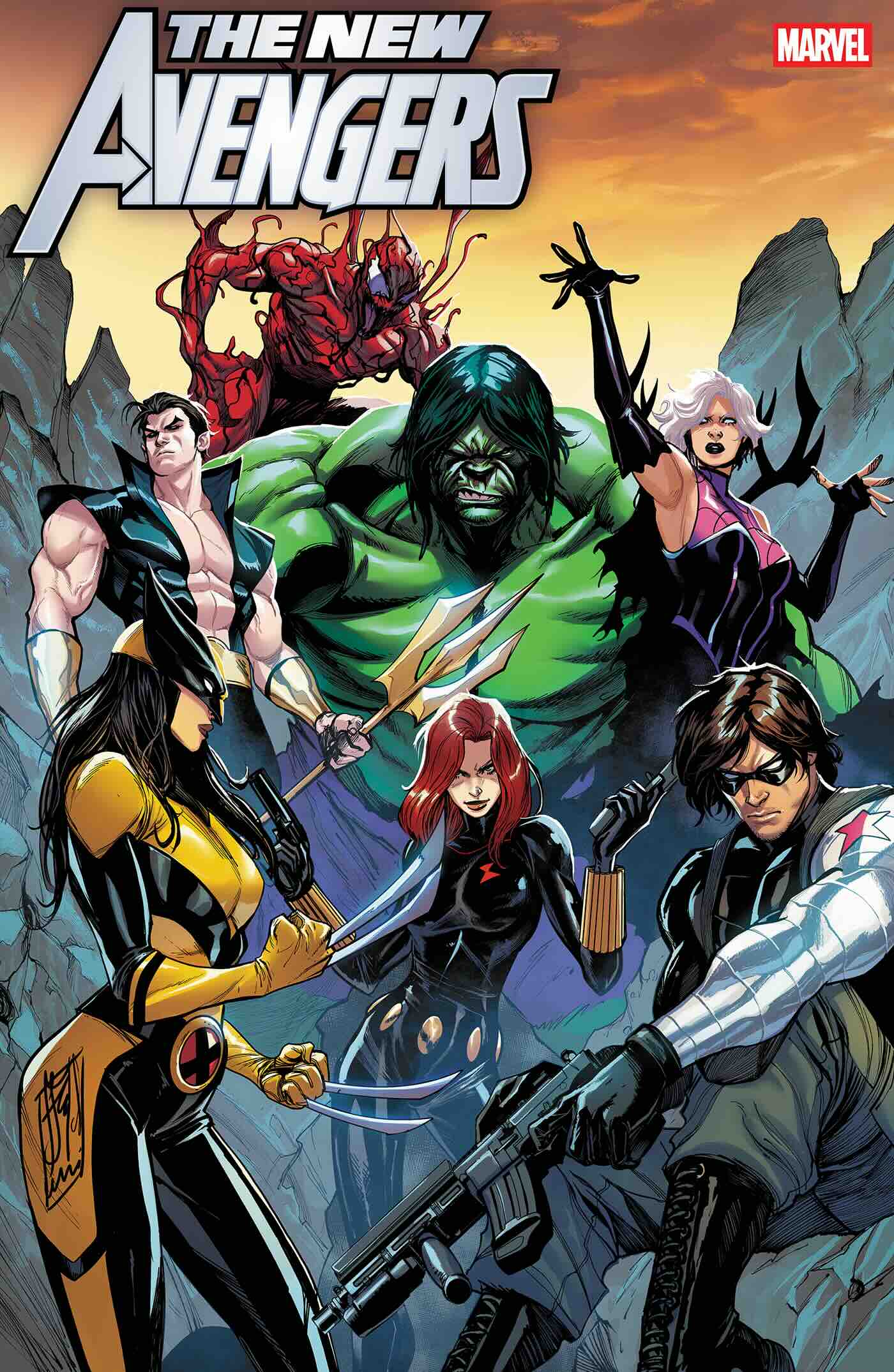Marvel Comics New Avengers #2 Stefano Caselli Variant