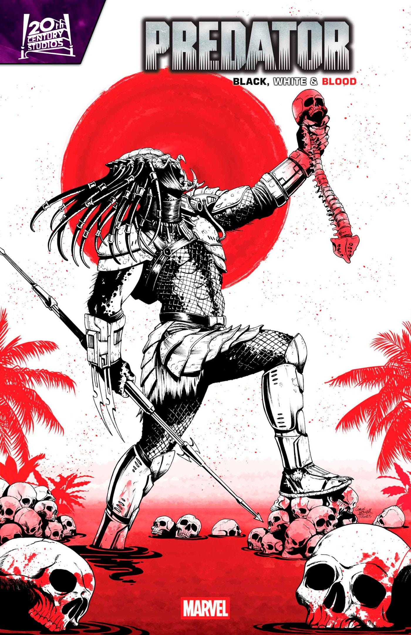 Marvel Comics Predator: Black, White & Blood #2
