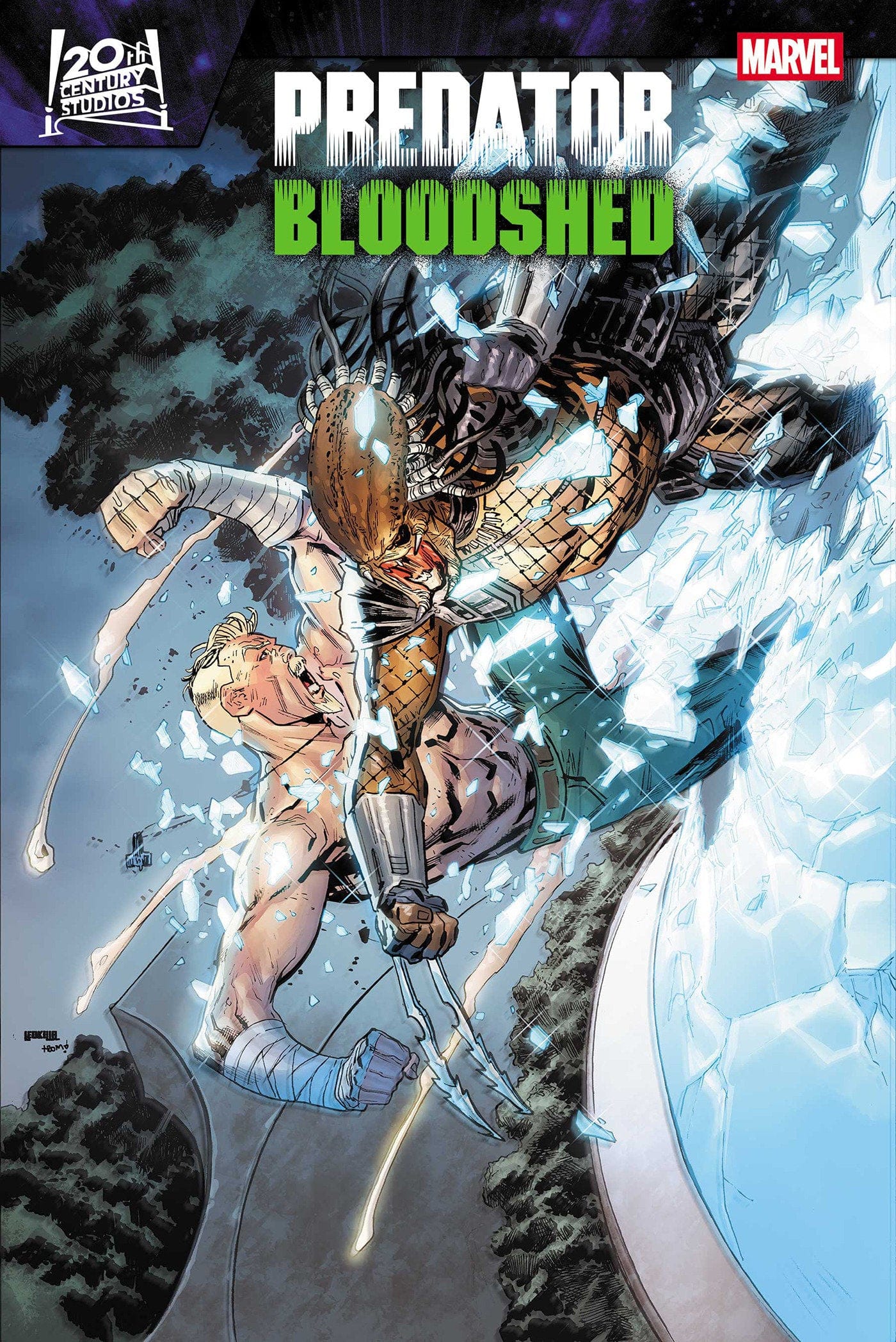 Marvel Comics Predator: Bloodshed #4 Main Cover Ken Lashley
