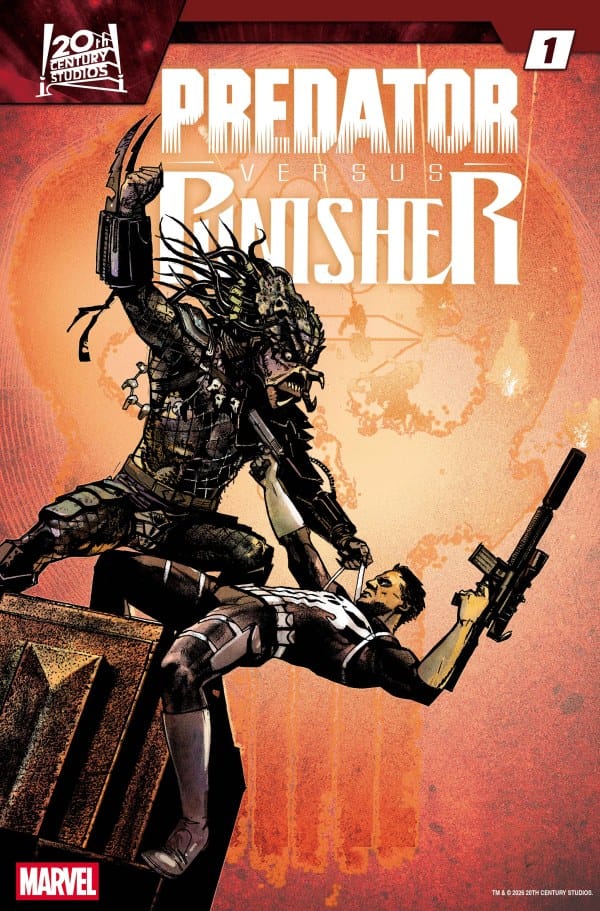 Marvel Comics Predator vs. Punisher #1 Cover D Alex Maleev Variant