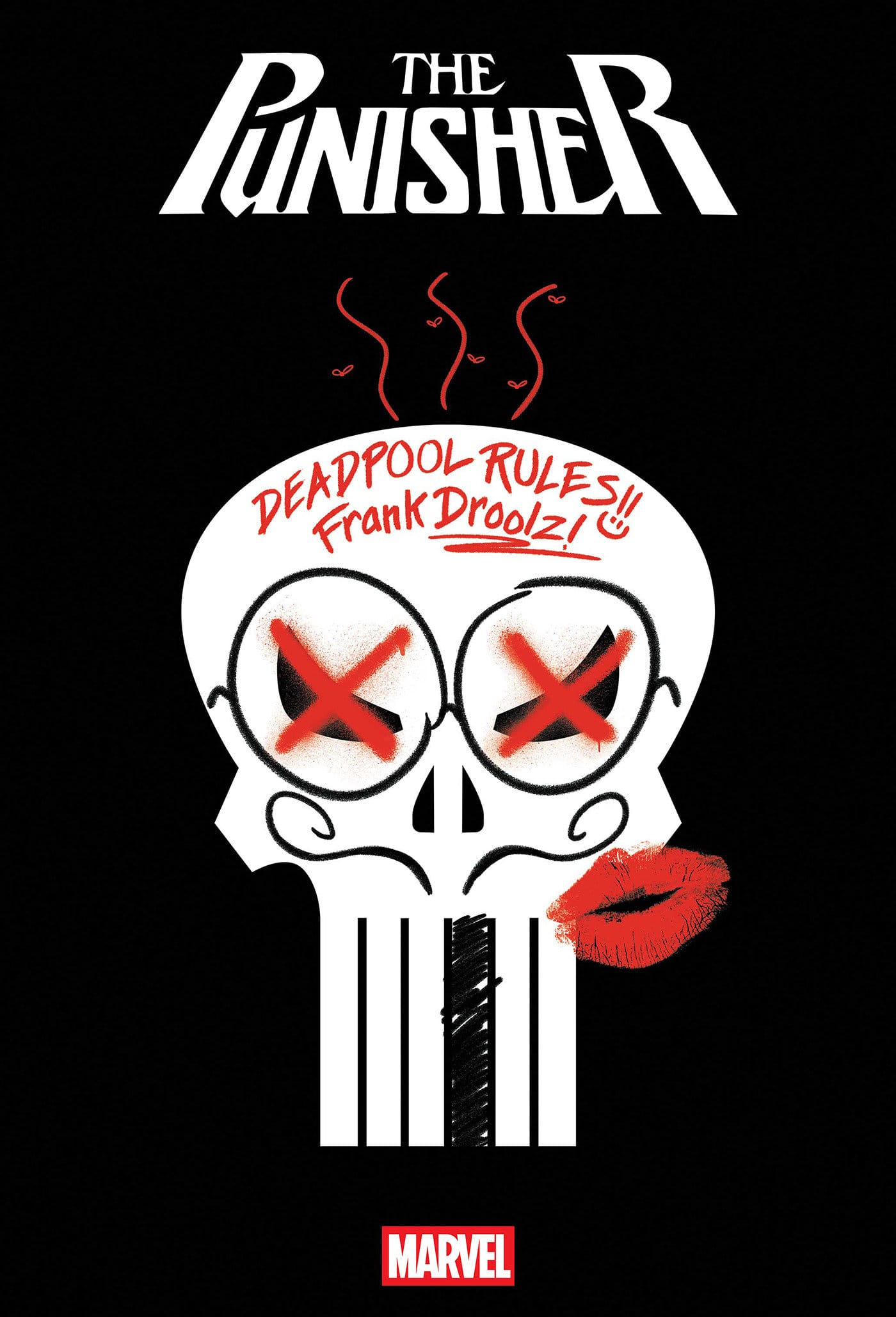 Marvel Comics Punisher #8 Crossover Logo Variant