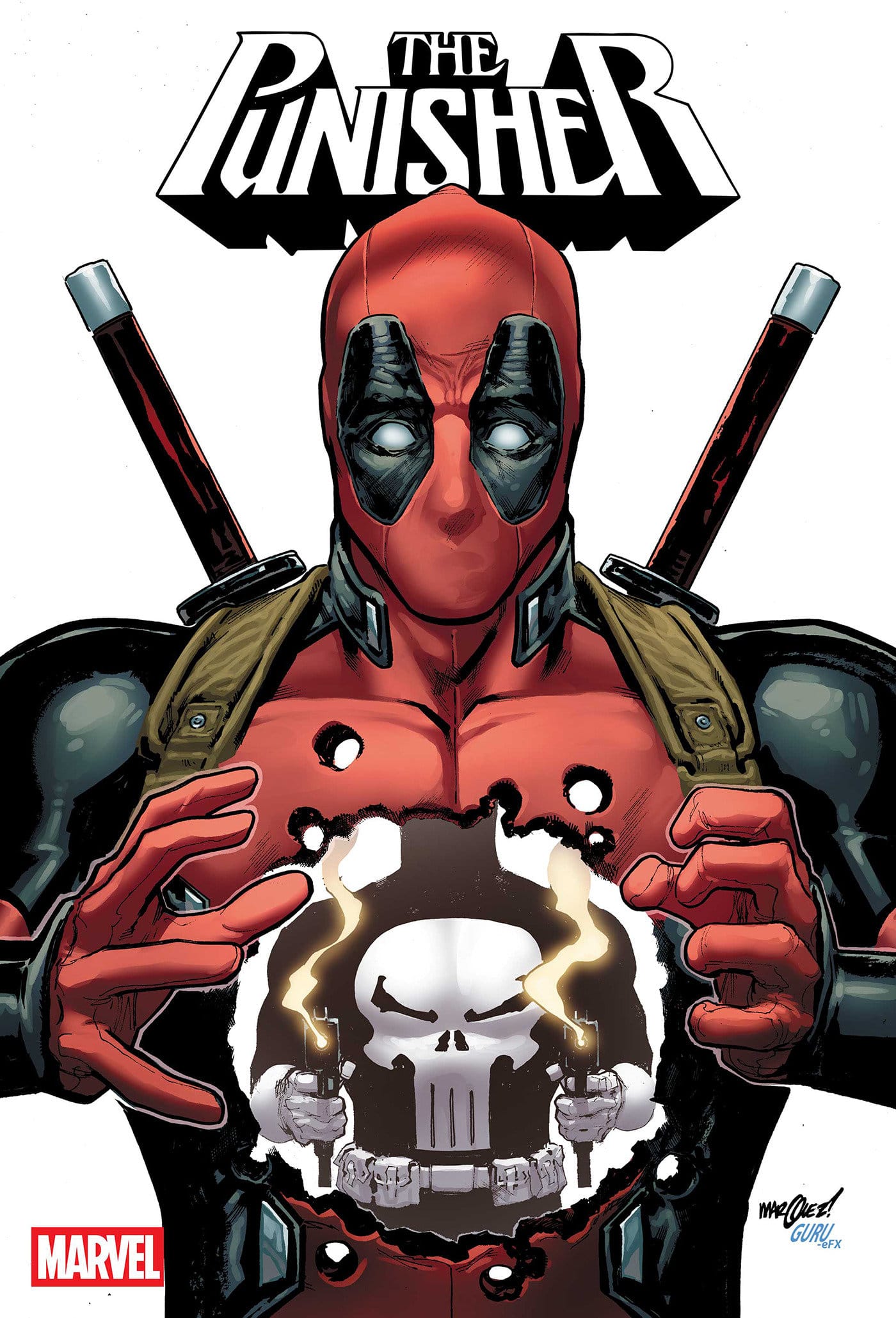 Marvel Comics Punisher #8 Main Cover David Marquez