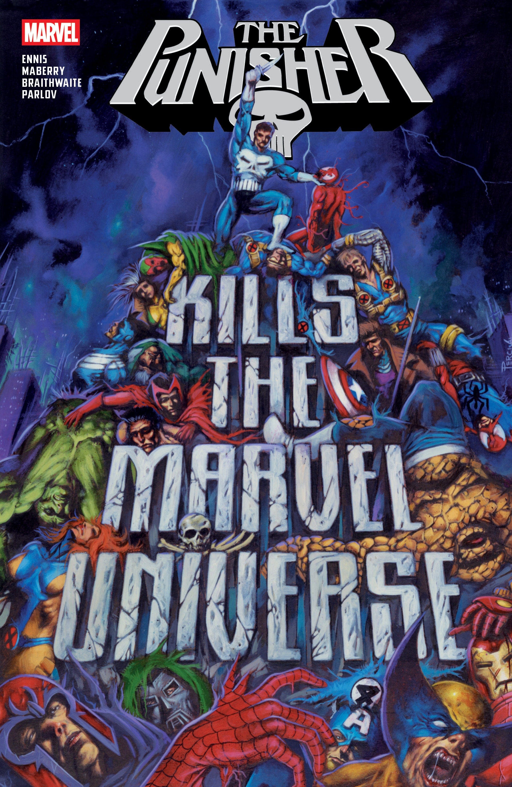 Marvel Comics Punisher Kills The Marvel Universe
