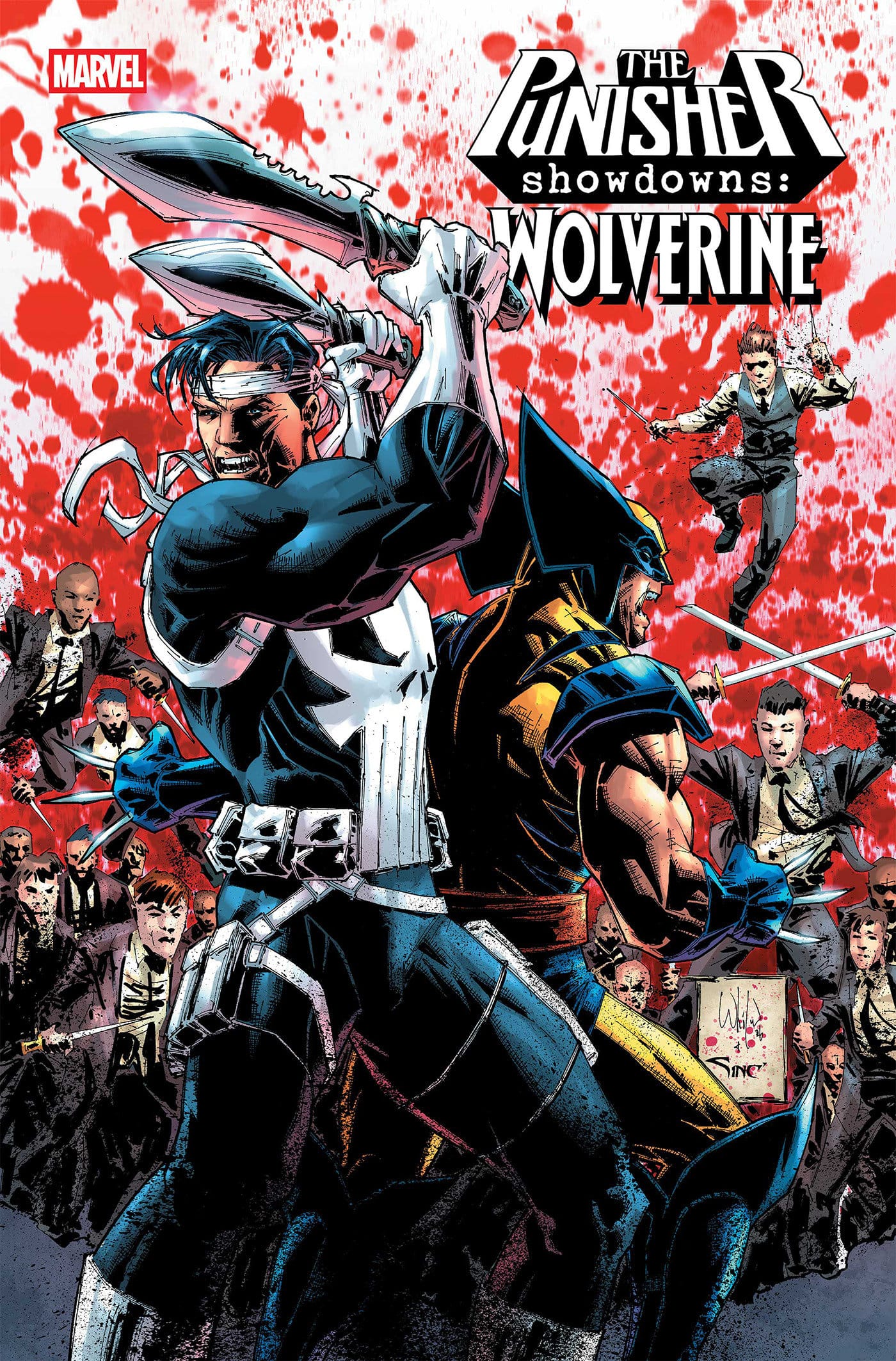 Marvel Comics Punisher Showdowns: Wolverine #1 Cover A Whilce Portacio