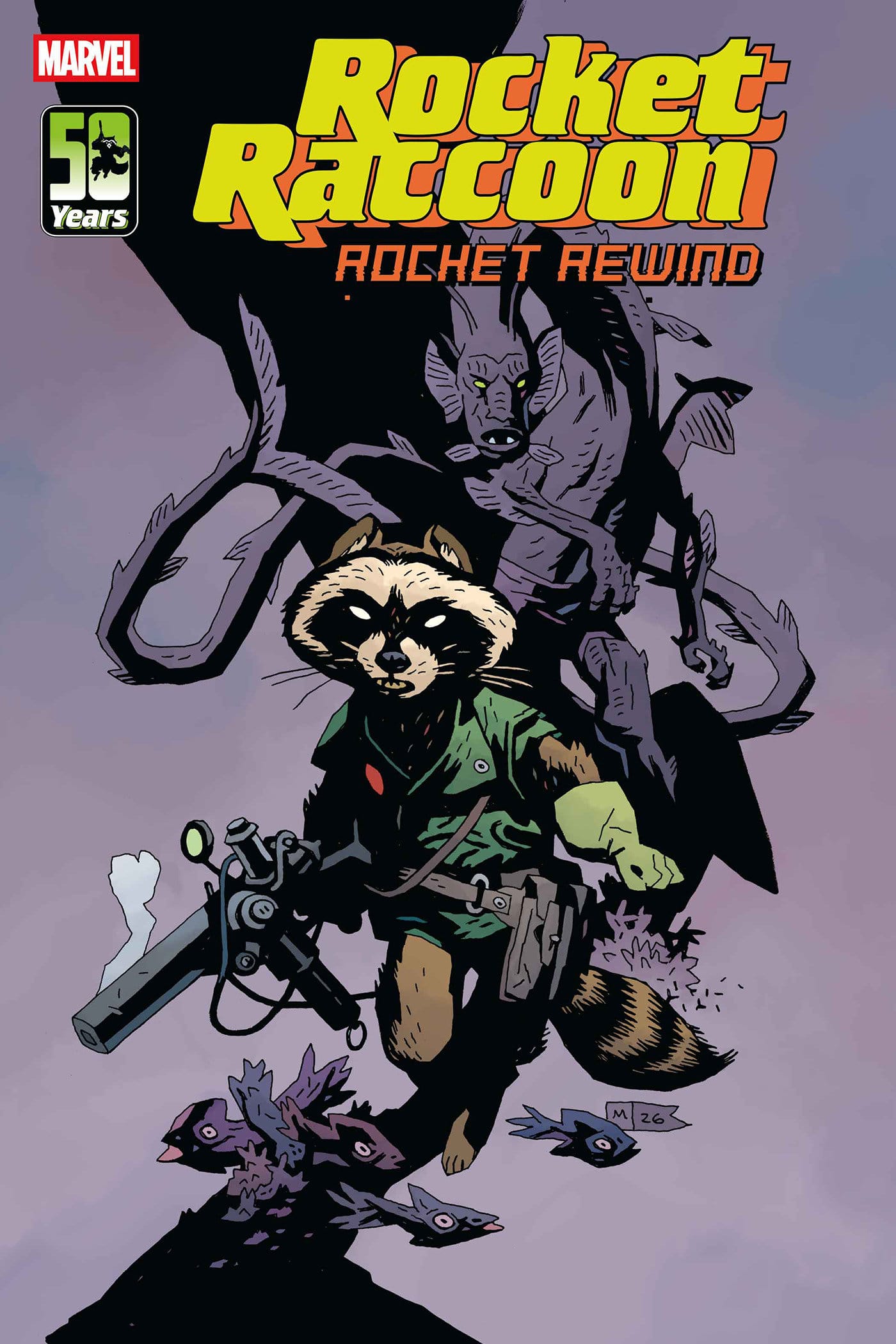 Marvel Comics Rocket Raccoon: Rocket Rewind #1 Mike Mignola Variant
