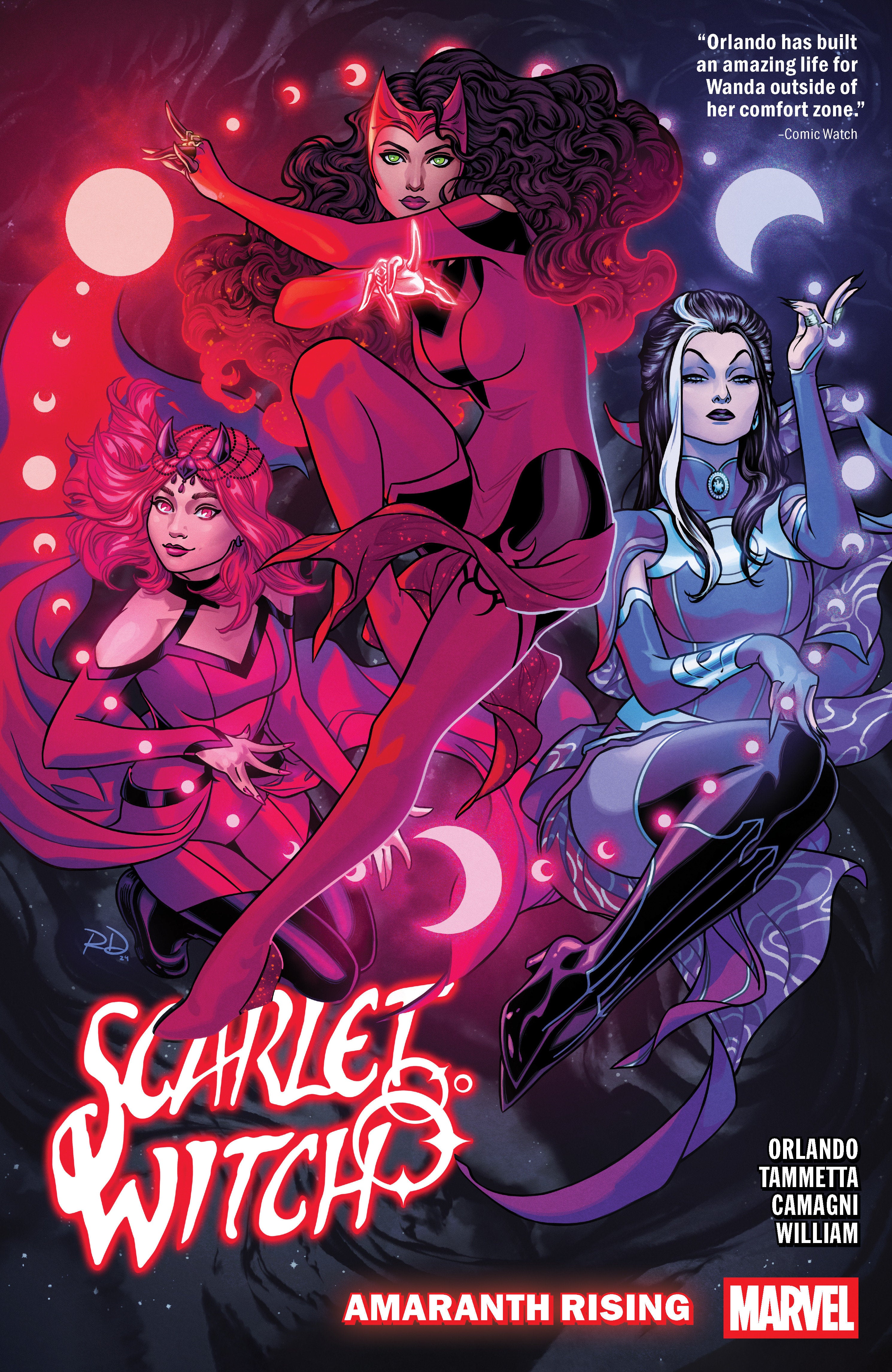 Marvel Comics Scarlet Witch By Steve Orlando Vol. 5: Amaranth Rising