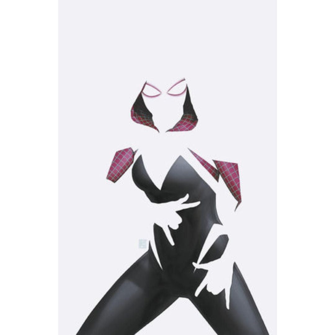 Marvel Comics Spider-Gwen: Smash #1 John Tyler Christopher Negative Space Virgin Variant