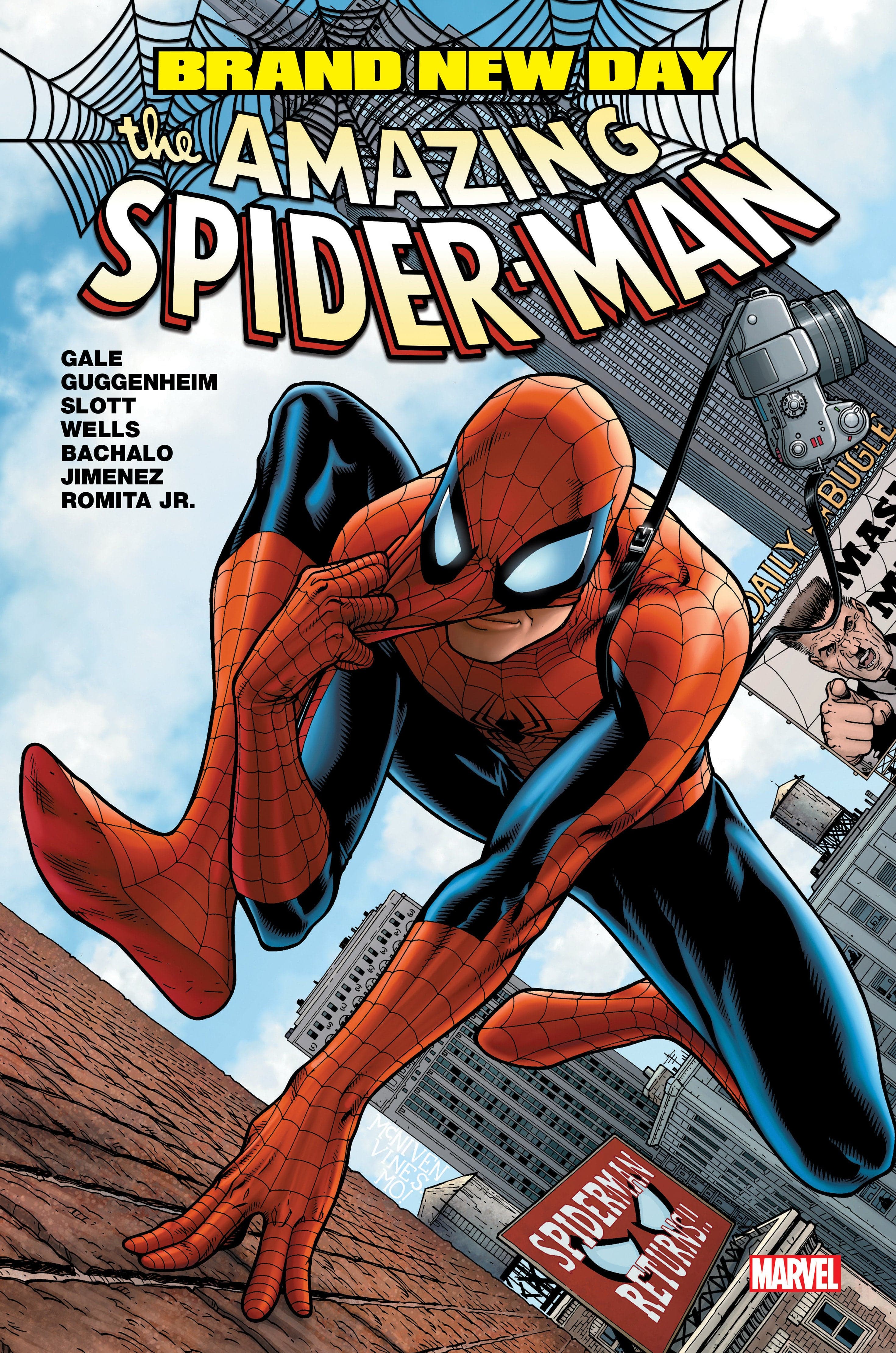 Marvel Comics Spider-Man: Brand New Day Omnibus Volume 1 Mcniven Cover