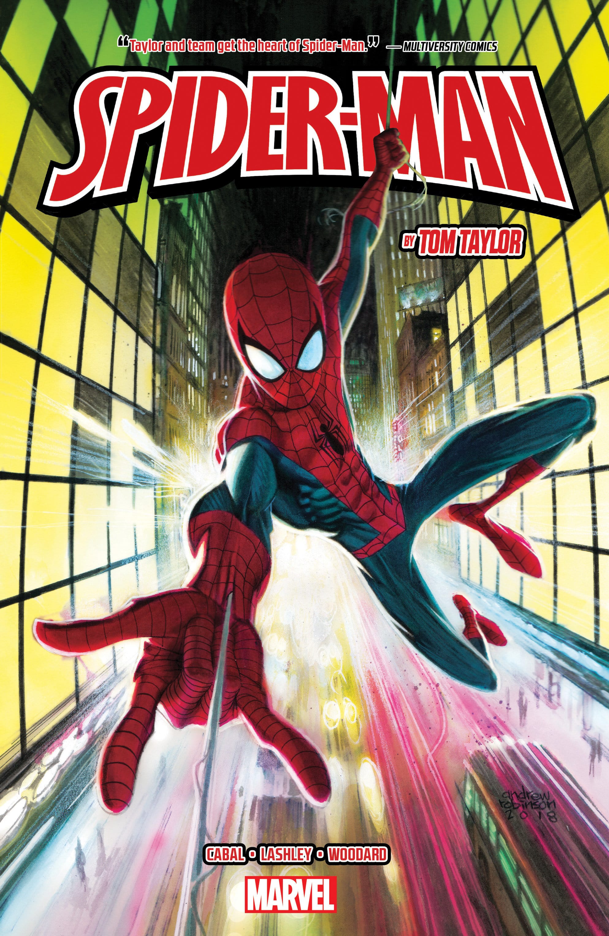 Marvel Comics Spider-Man By Tom Taylor