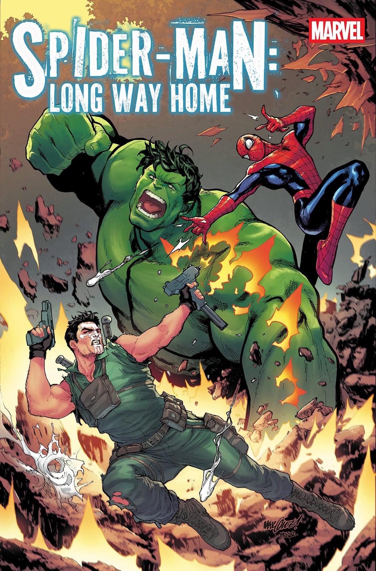 Marvel Comics Spider-Man: Long Way Home #4 David Marquez Variant
