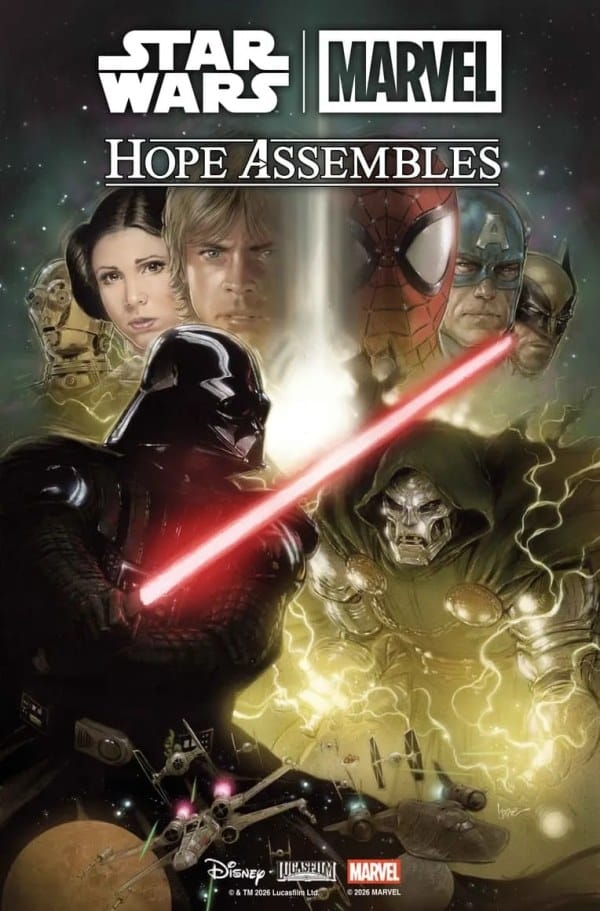 Marvel Comics Star Wars/Marvel: Hope Assembles #1 Cover C Kaare Andrews Battle Variant
