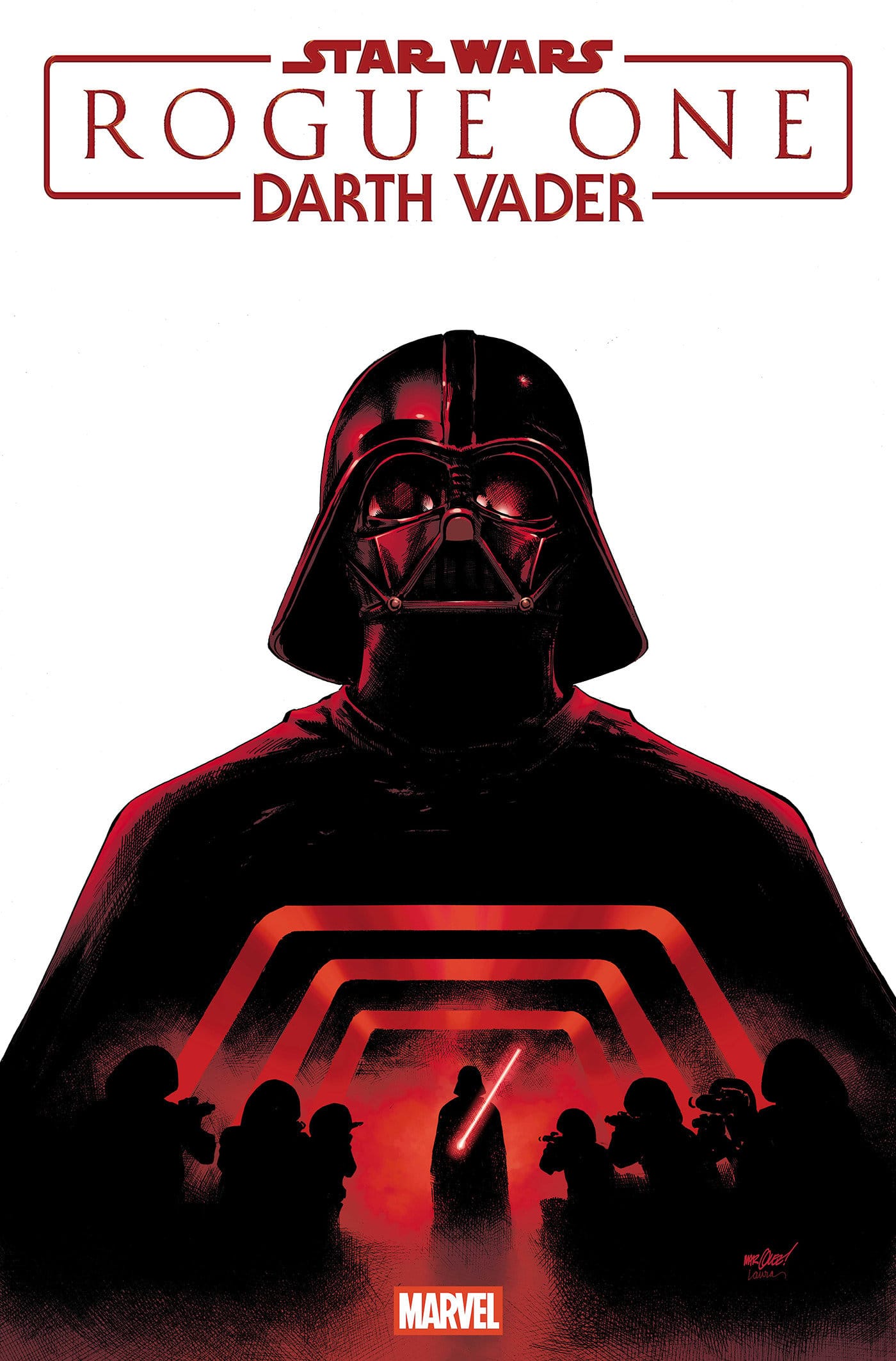 Marvel Comics Star Wars: Rogue One - Darth Vader #1 Main Cover David Marquez