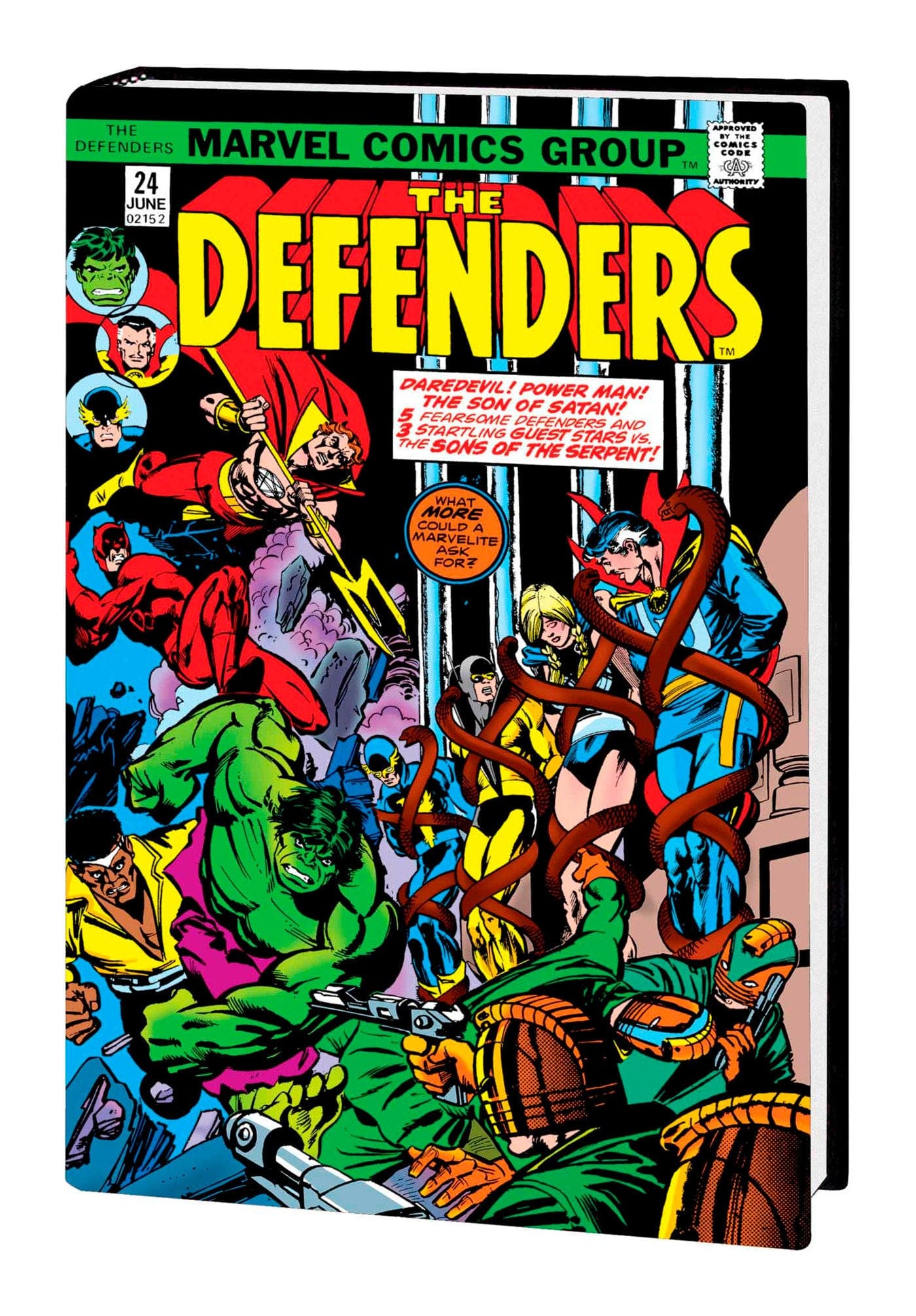 Marvel Comics The Defenders Omnibus Volume 2 (Direct Market Edition)