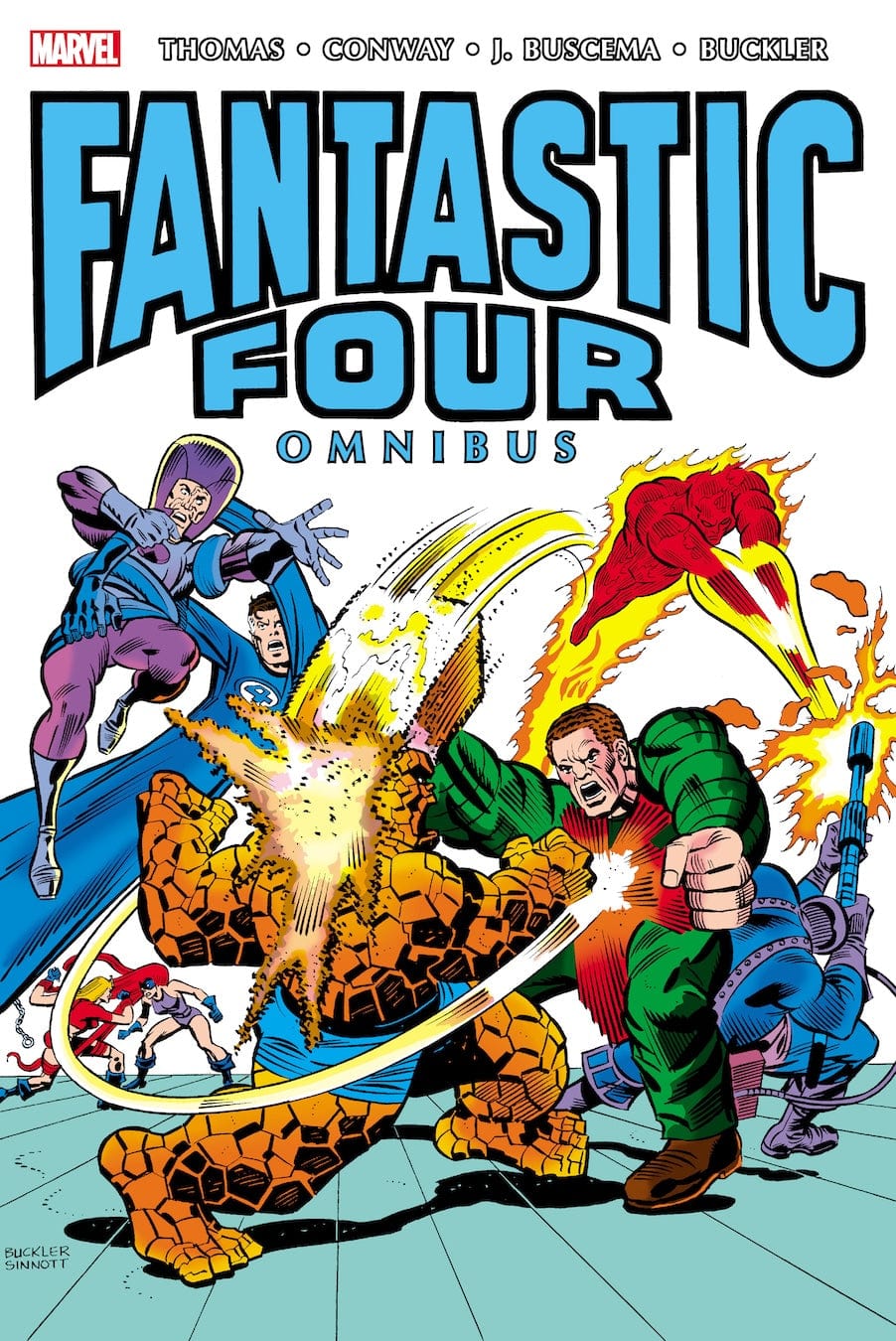 Marvel Comics The Fantastic Four Omnibus Volume 5 Rich Buckler Frightful Four Cover