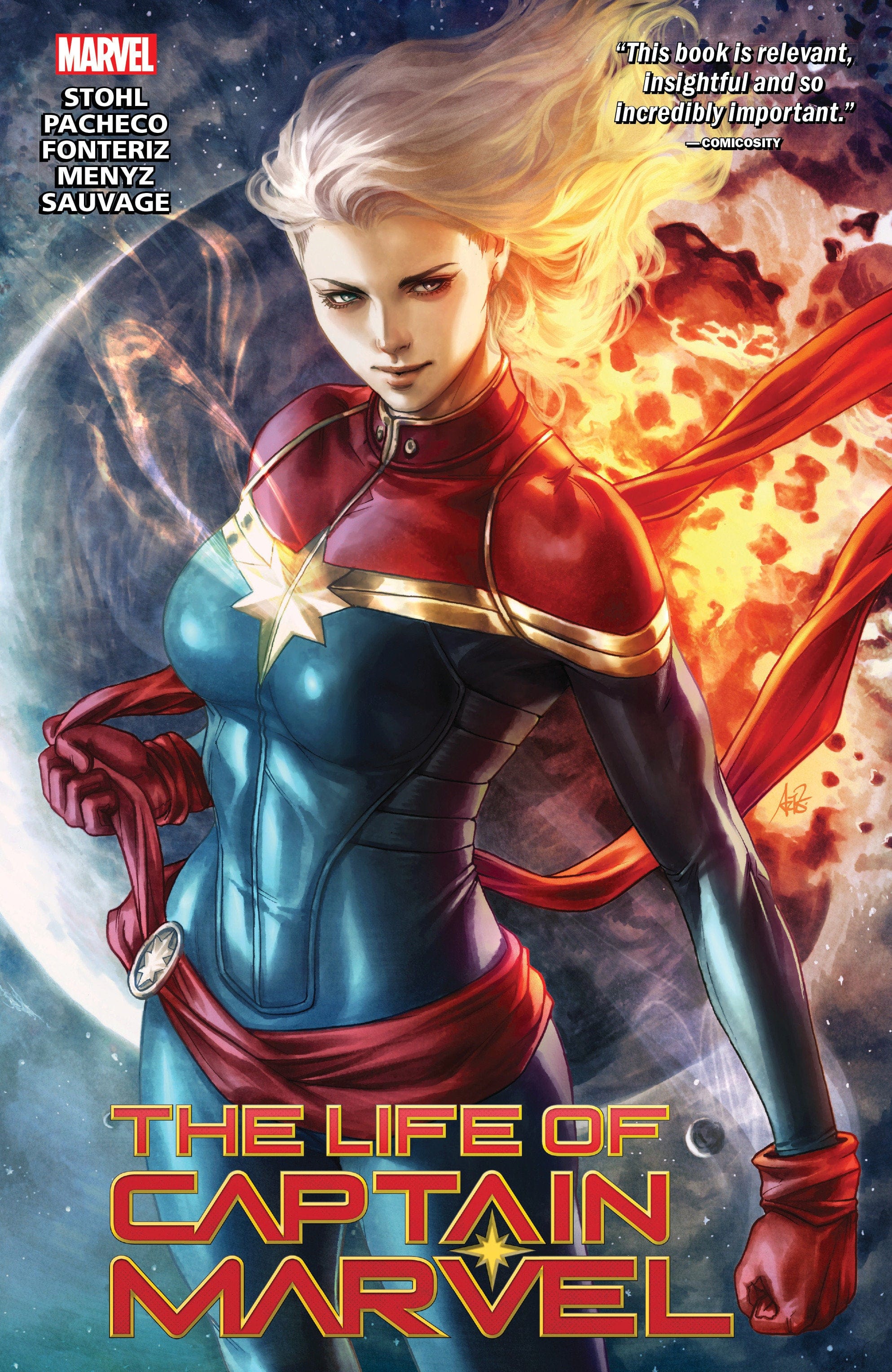 Marvel Comics The Life Of Captain Marvel