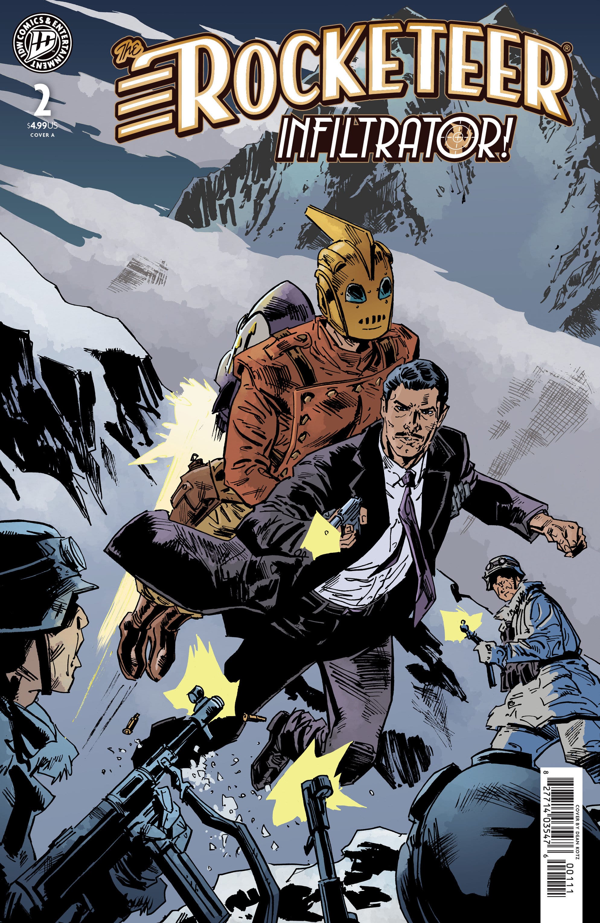 Marvel Comics The Rocketeer: Infiltrator! #2 Cover A Dean Kotz