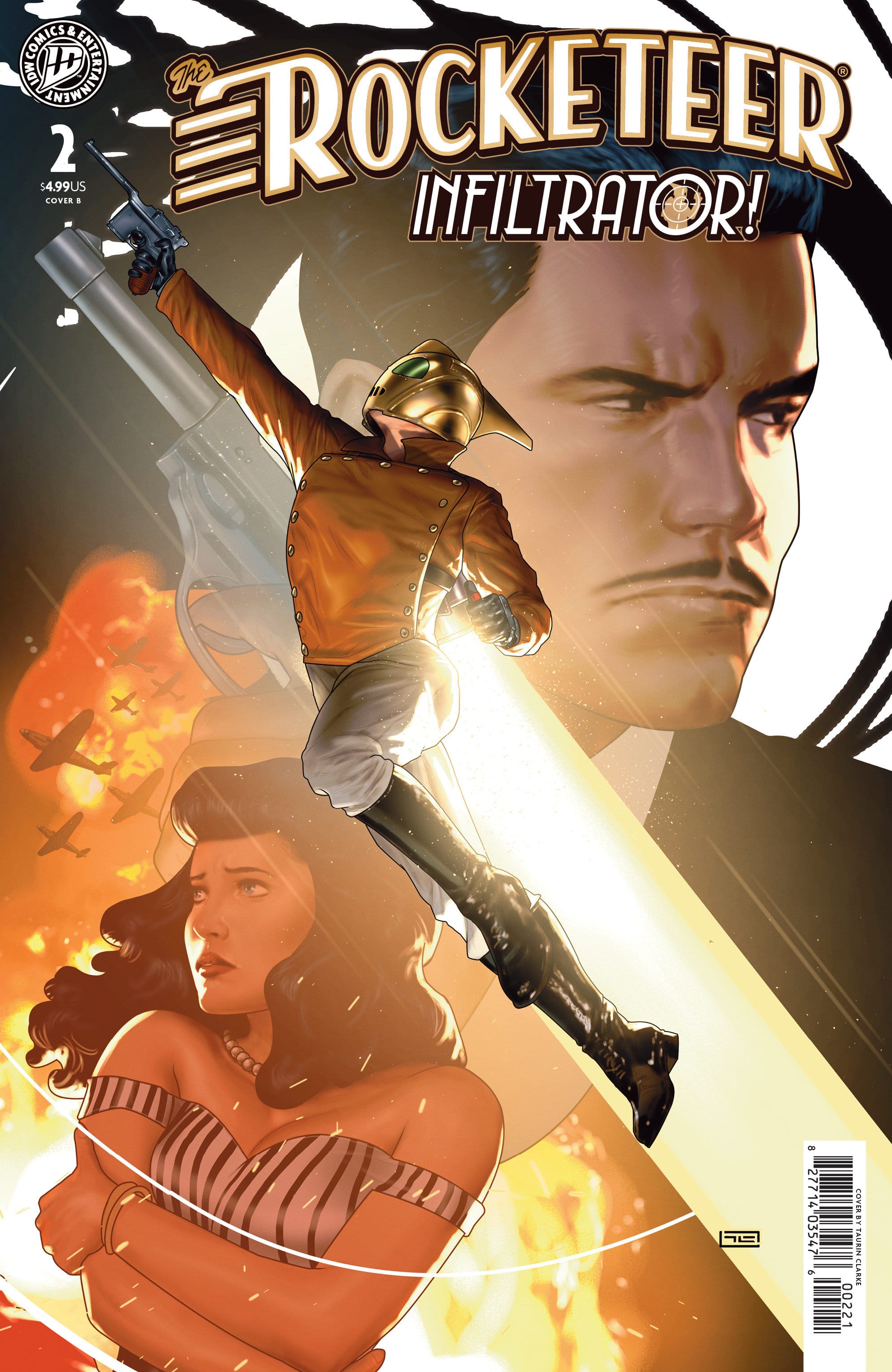 Marvel Comics The Rocketeer: Infiltrator! #2 Variant B Taurin Clarke