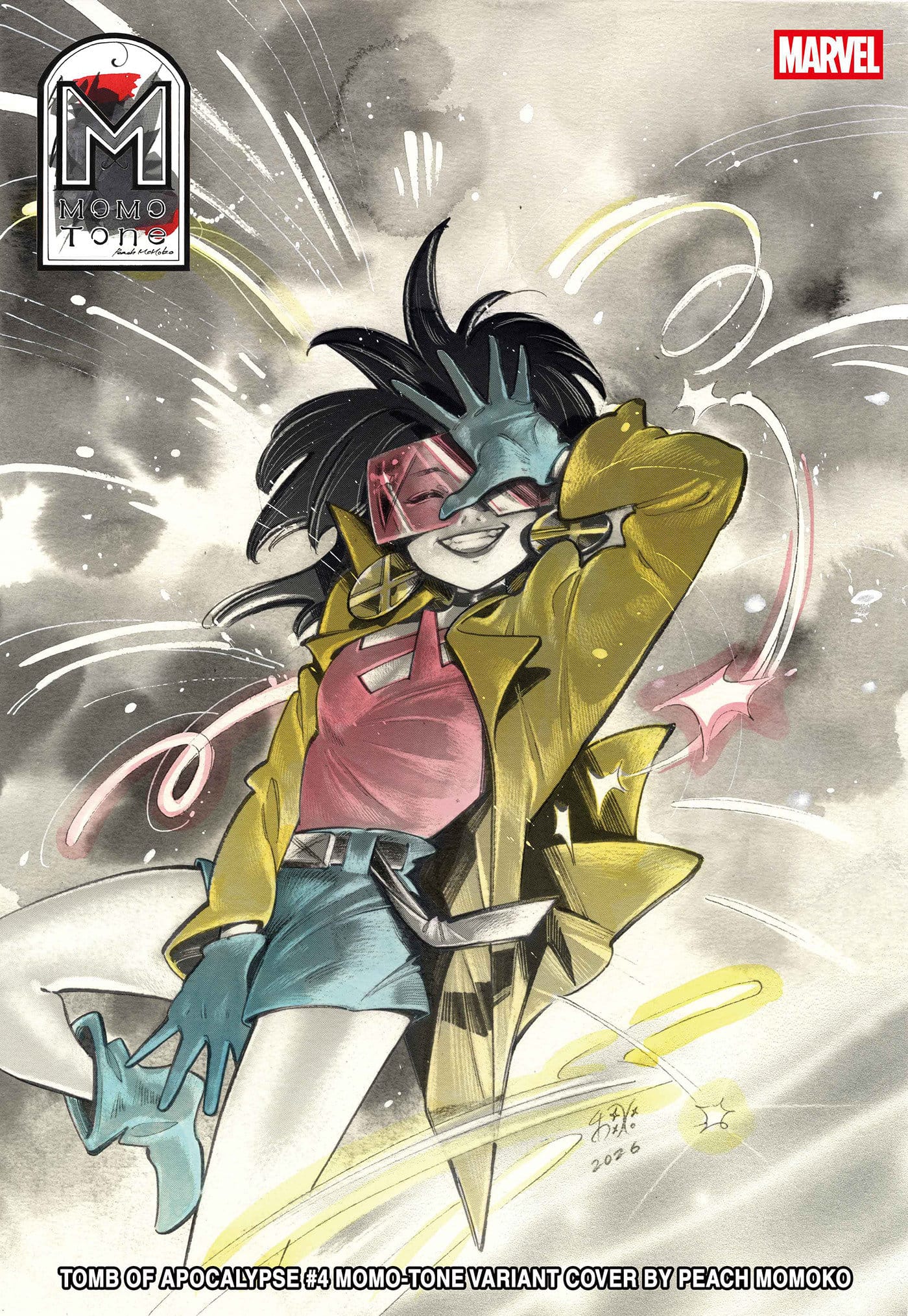 Marvel Comics Tomb Of Apocalypse #4 Peach Momoko Momo-Tone Variant