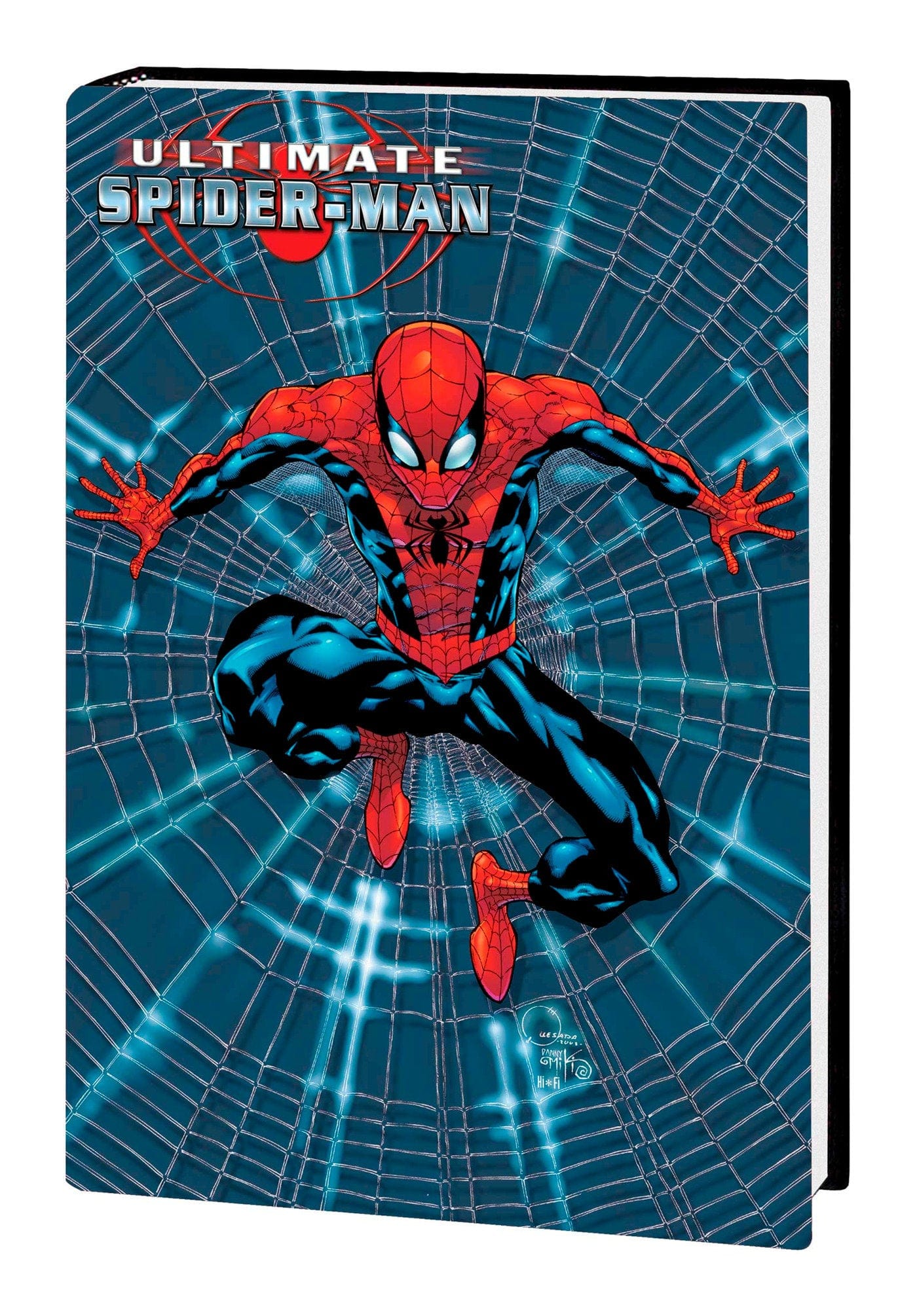 Marvel Comics Ultimate Spider-Man Omnibus Volume 1 Quesada Pin-Up Cover (Direct Market Edition)