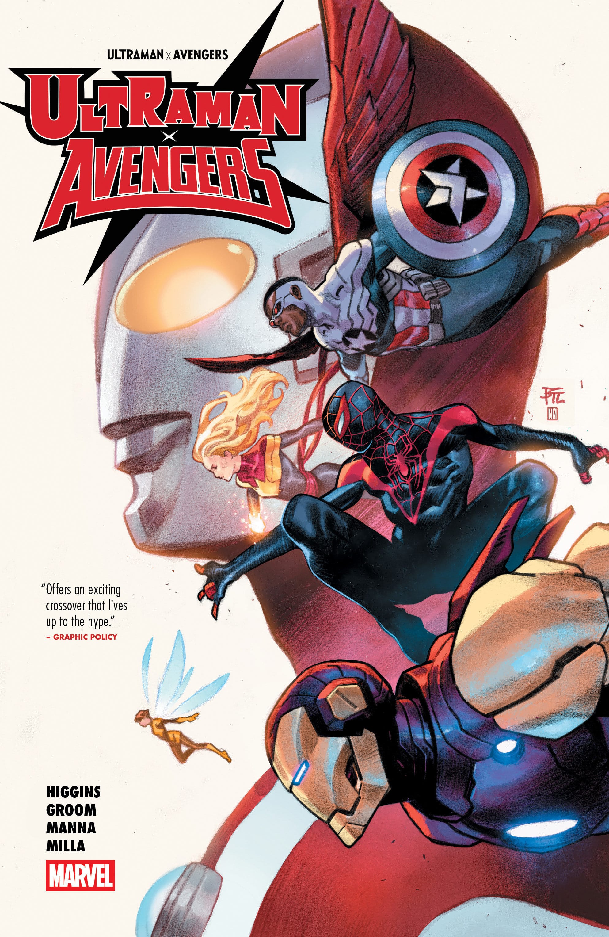 Marvel Comics Ultraman X The Avengers