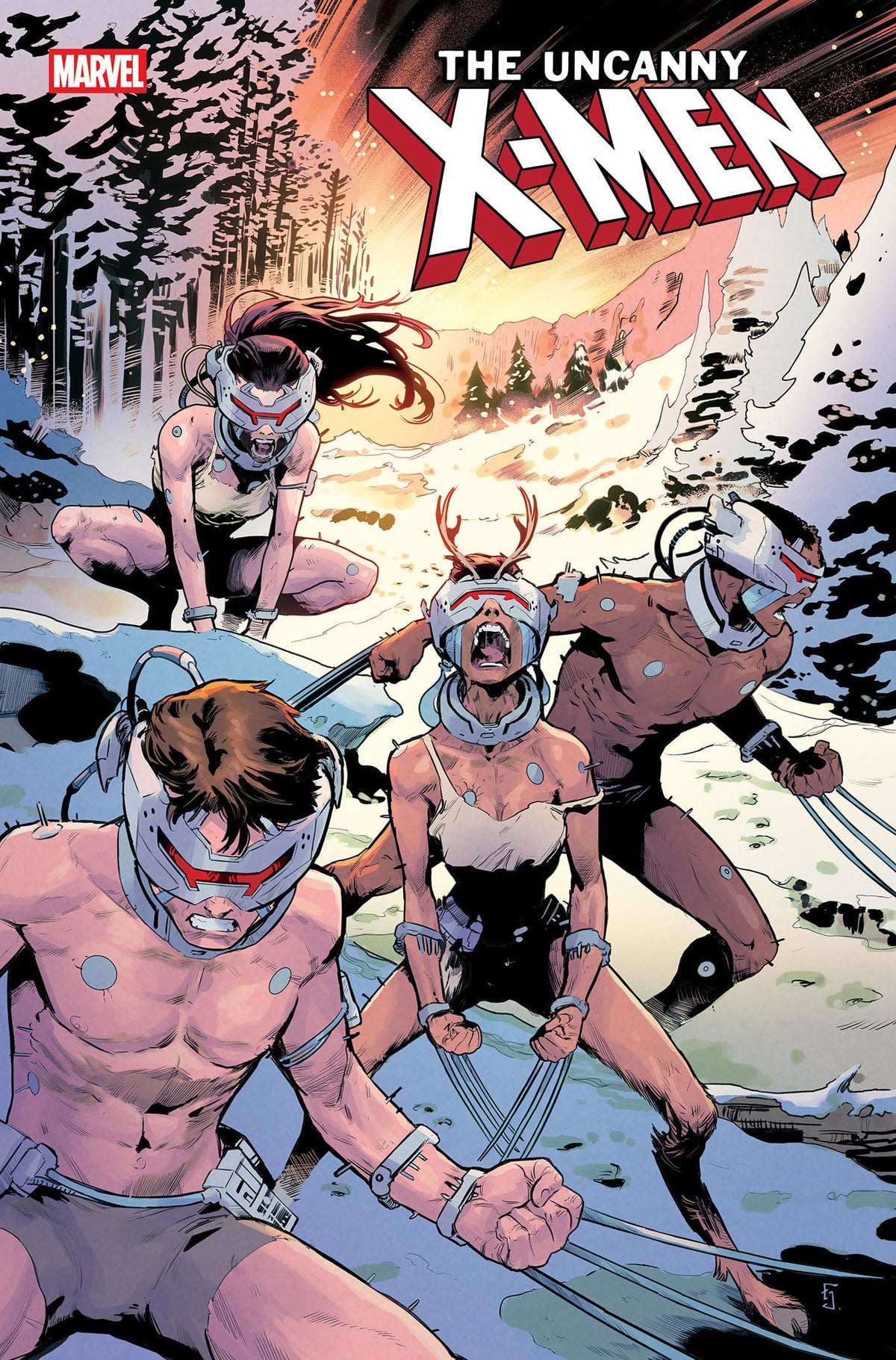 Marvel Comics Uncanny X-Men #40 Main Cover Juan Frigeri