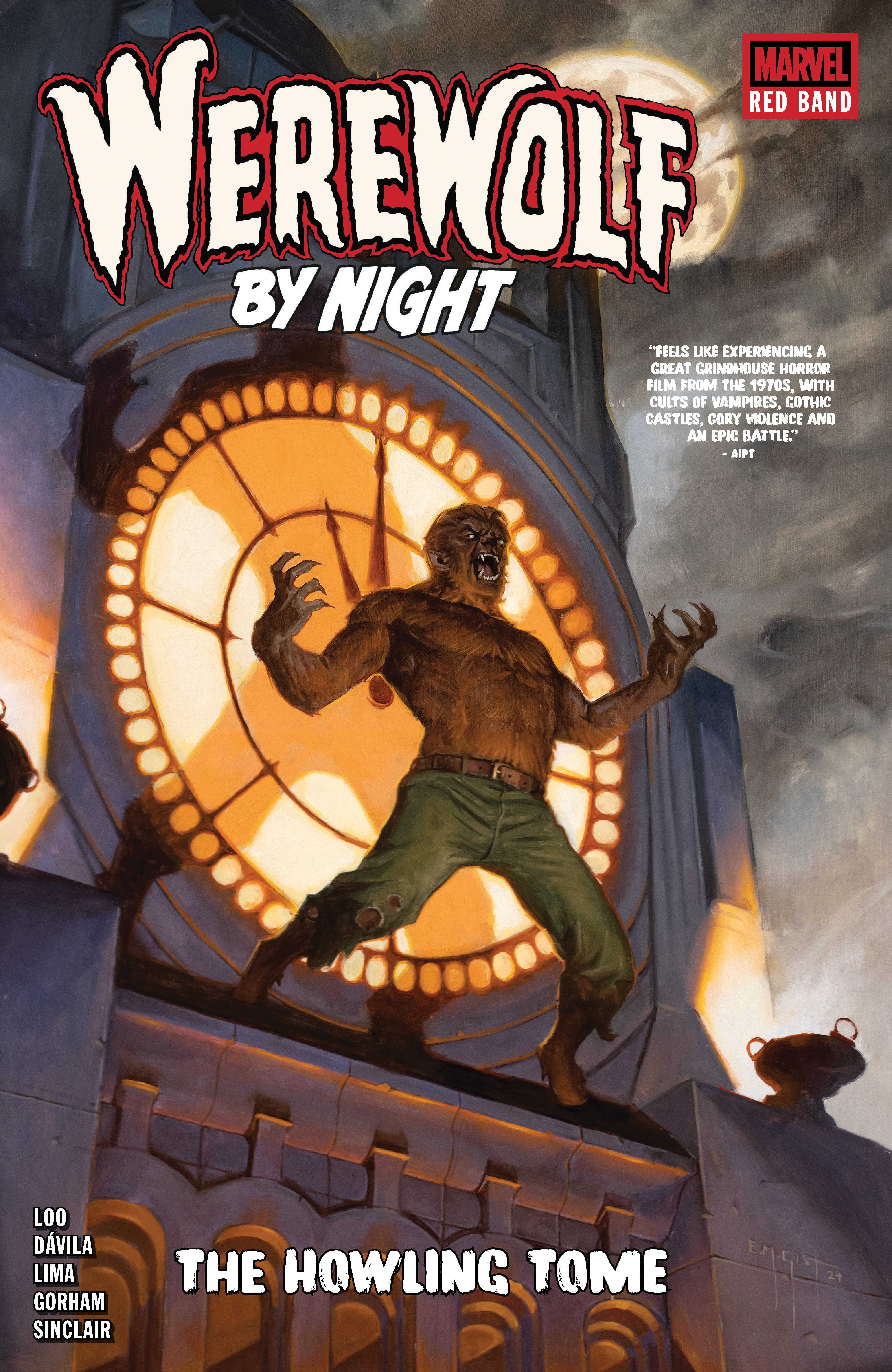 Marvel Comics Werewolf By Night: Red Band - The Howling Tome