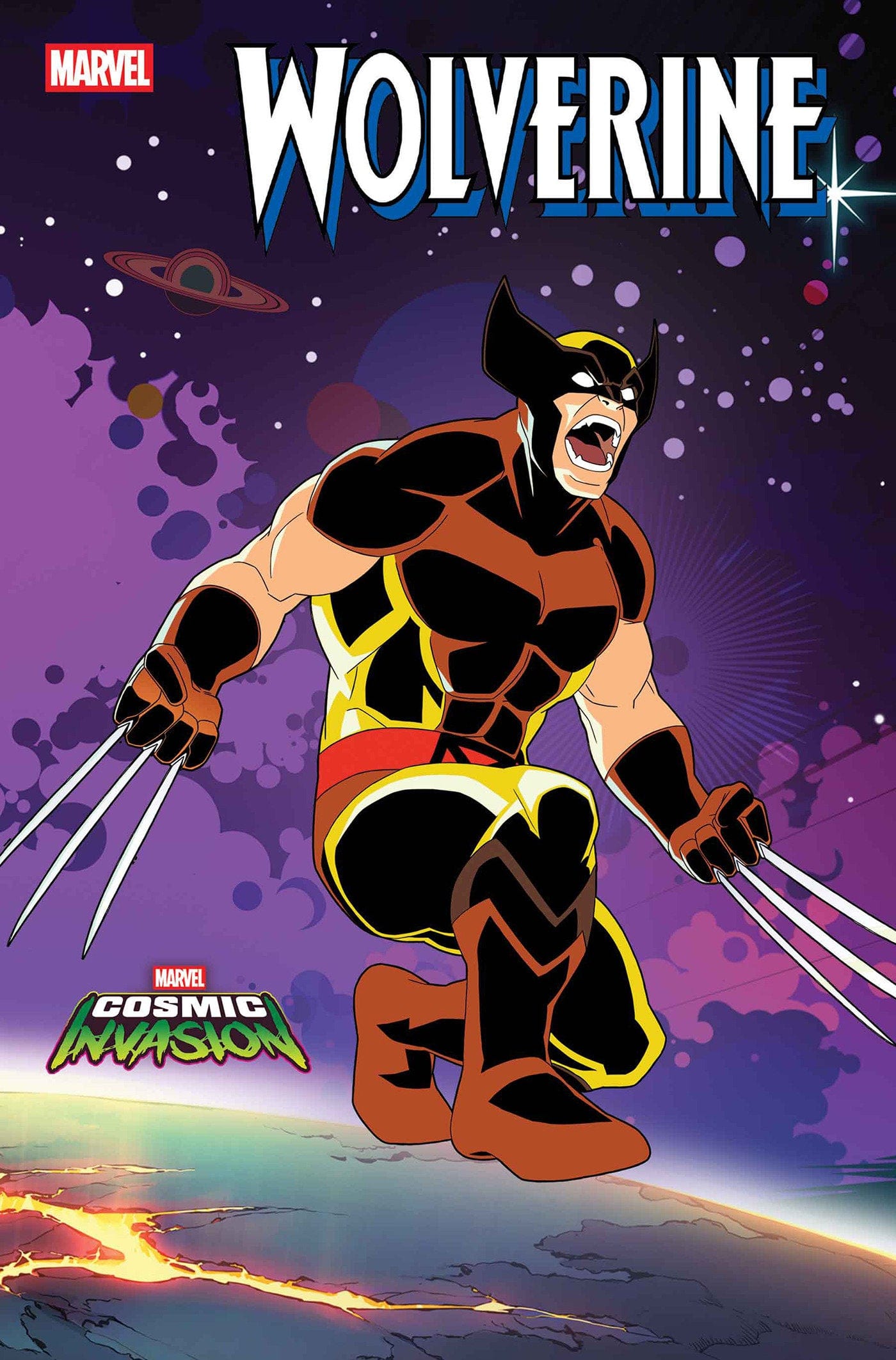 Marvel Comics Wolverine #14 Marvel Cosmic Invasion Variant