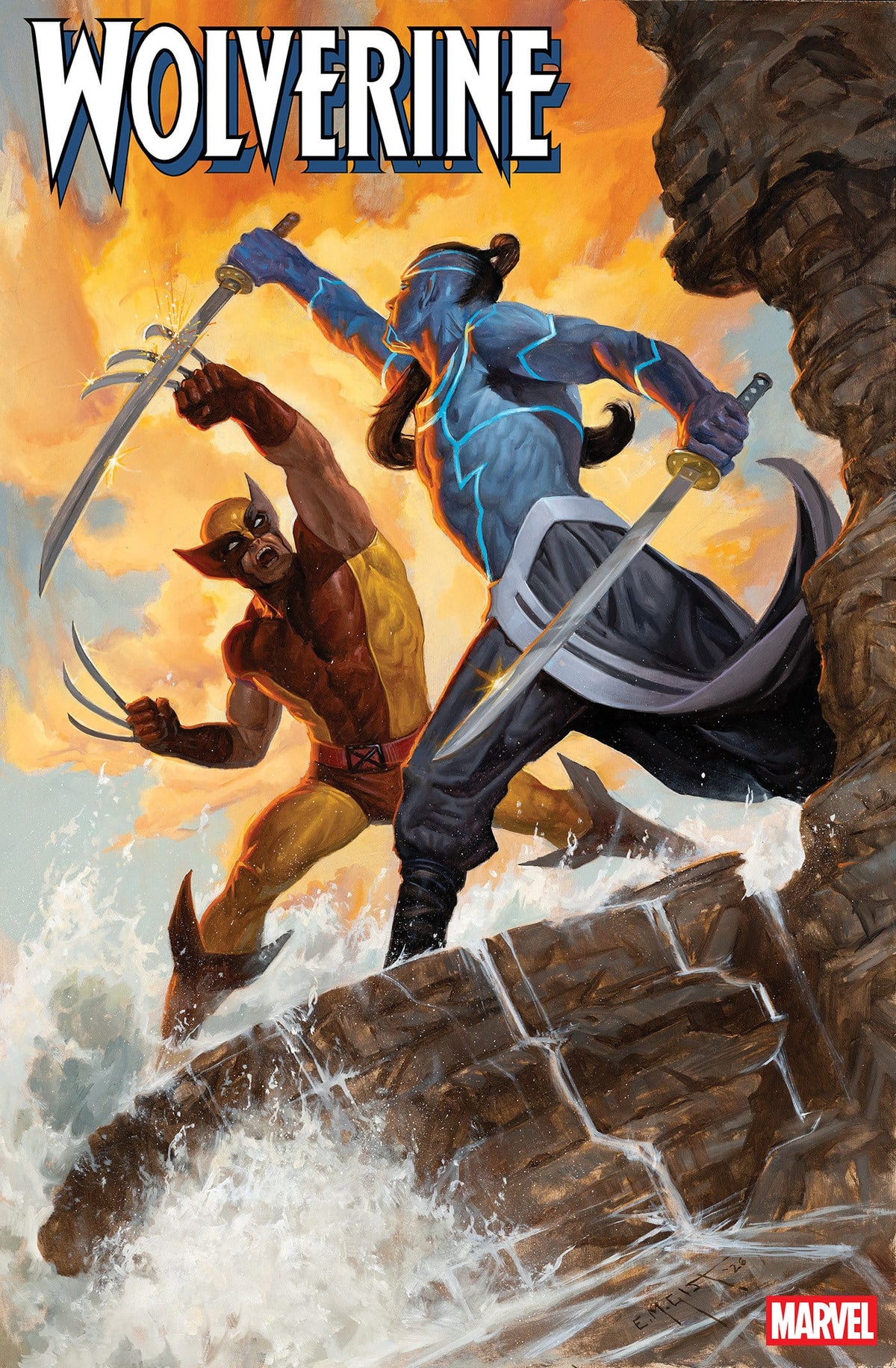 Marvel Comics Wolverine #29 E.M. Gist Variant