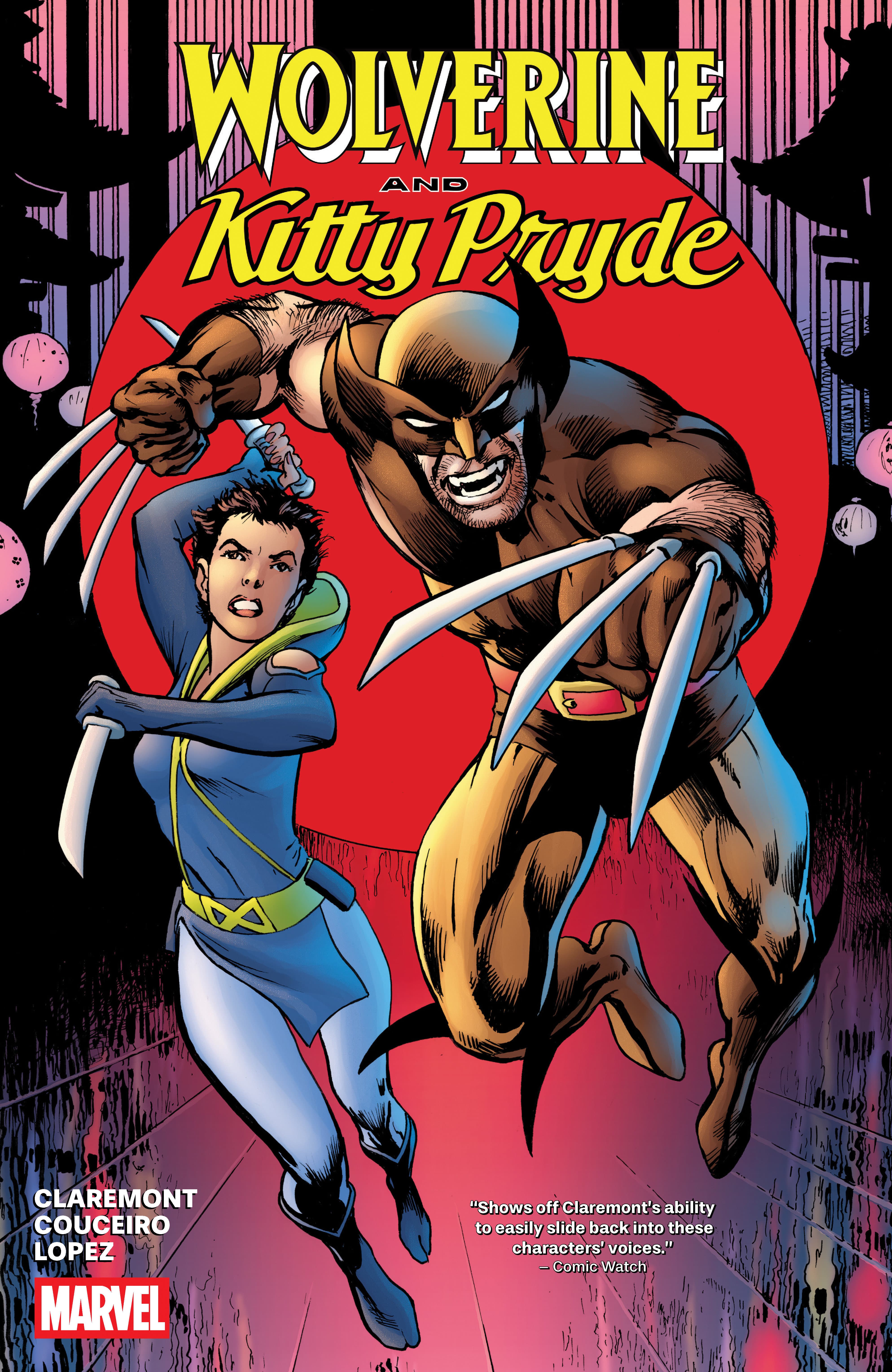 Marvel Comics Wolverine and Kitty Pryde