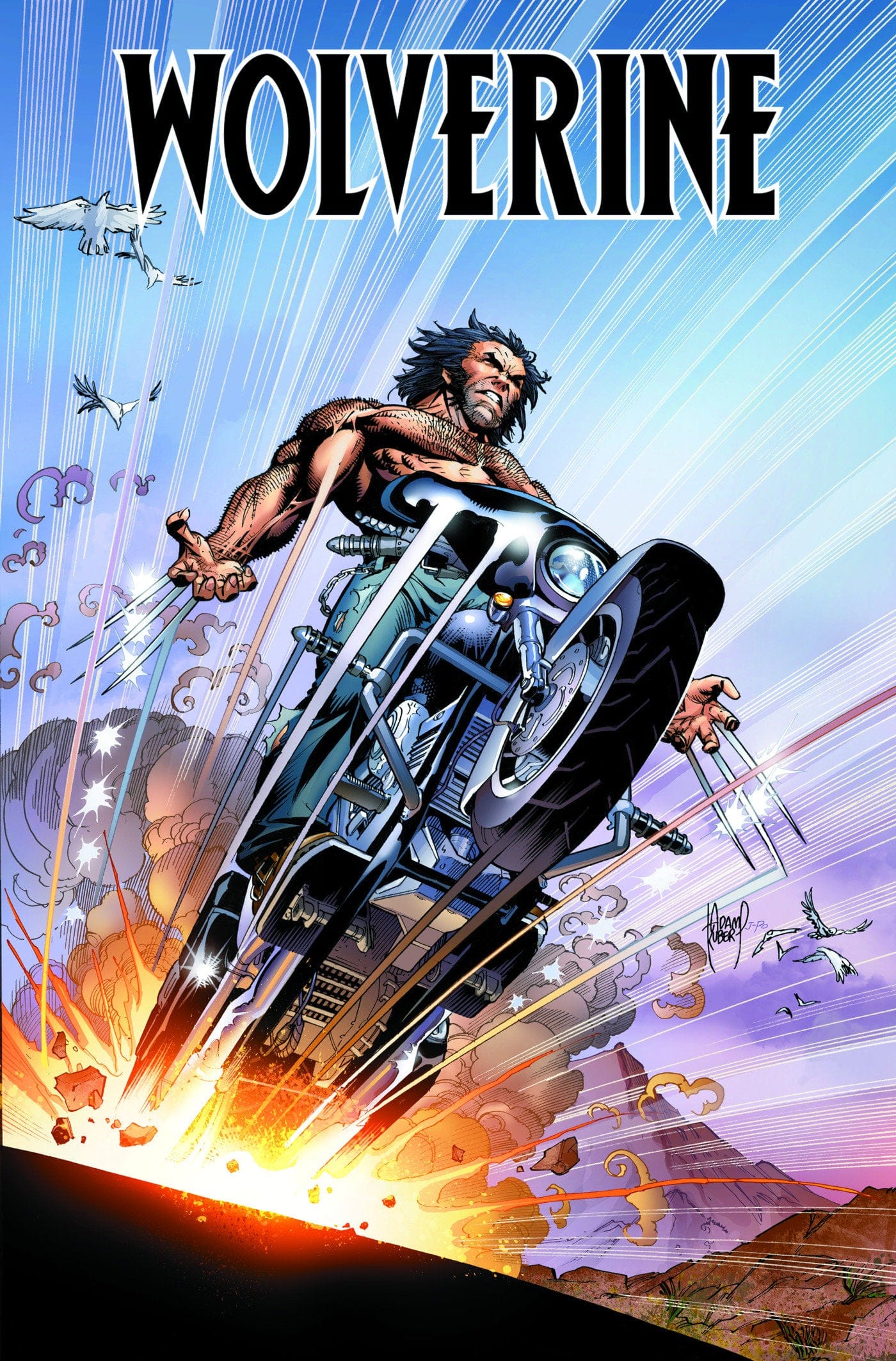 Marvel Comics Wolverine By Jason Aaron Omnibus Volume 1 Adam Kubert Cover (Direct Market Edition)