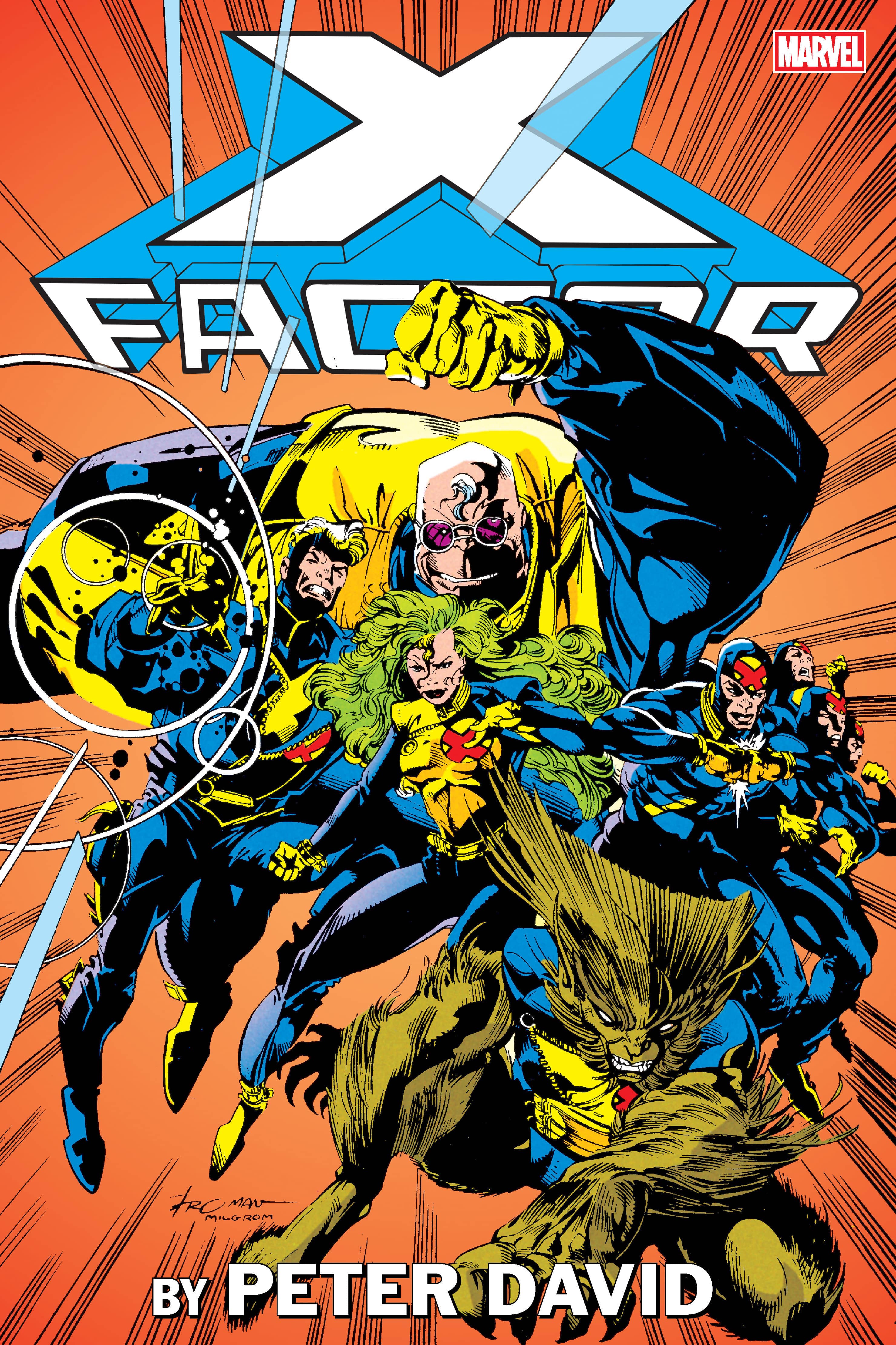 Marvel Comics X-Factor By Peter David Omnibus Vol. 1 Larry Stroman Cover (New Printing)