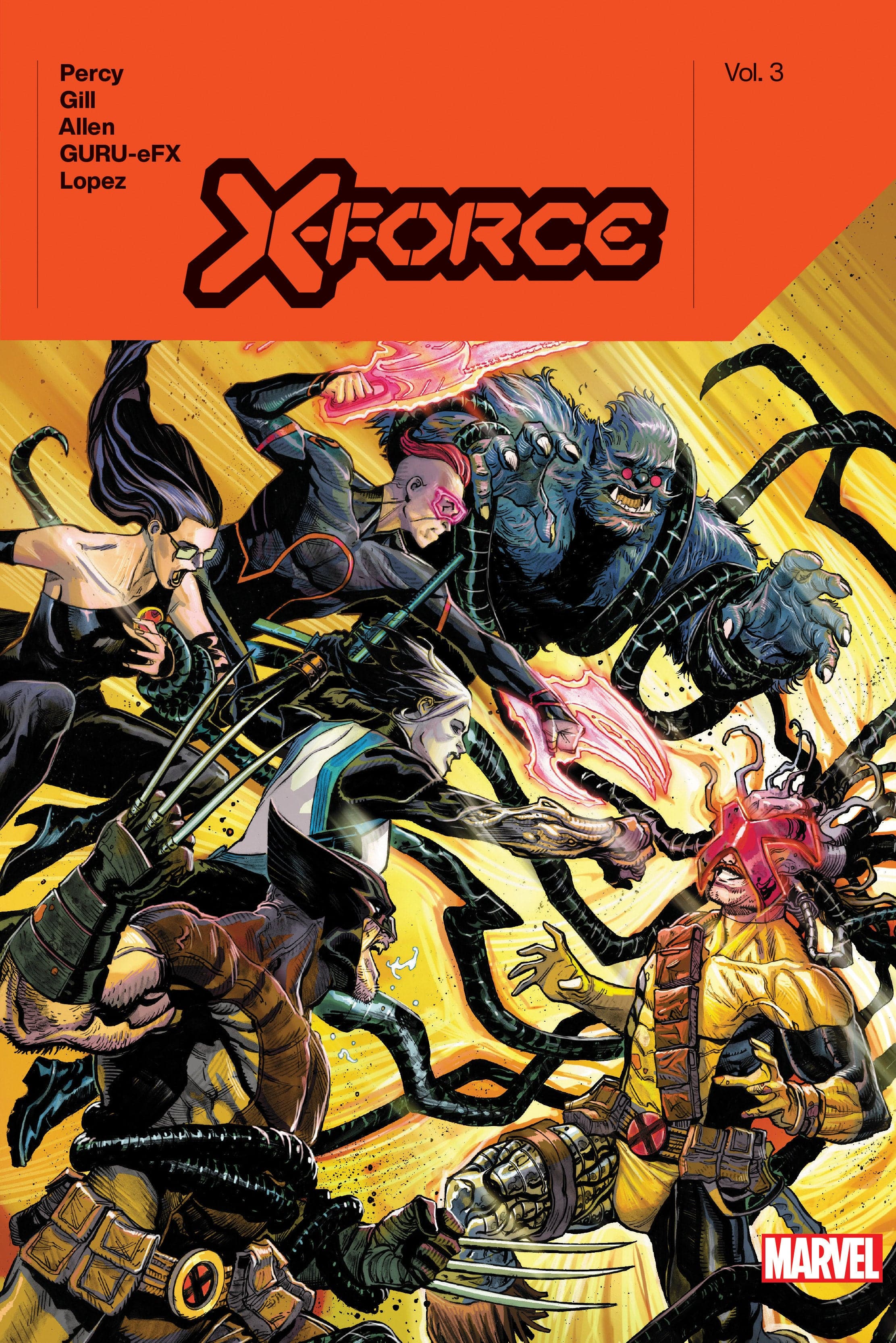 Marvel Comics X-Force By Benjamin Percy Volume 3