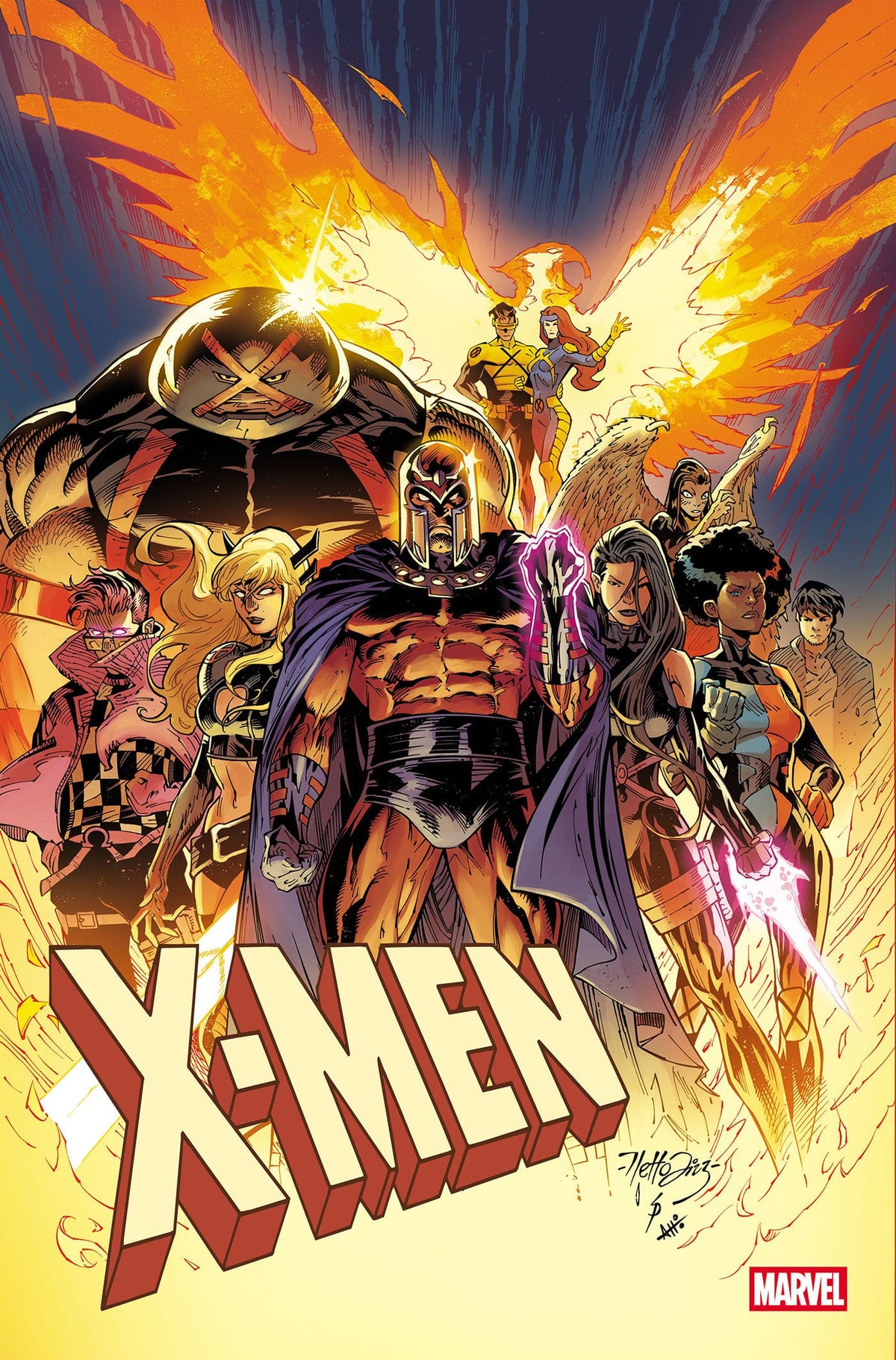 Marvel Comics X-Men #43 Main Cover Netho Diaz