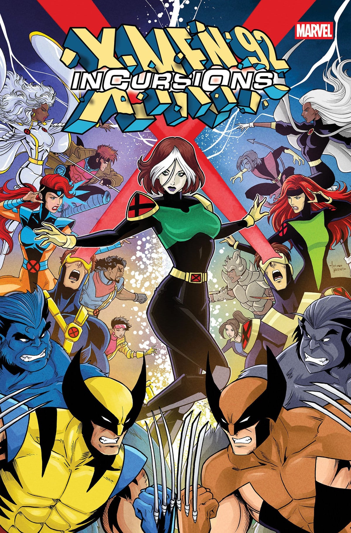 Marvel Comics X-Men '92: Incursions #1 Cover A Luciano Vecchio