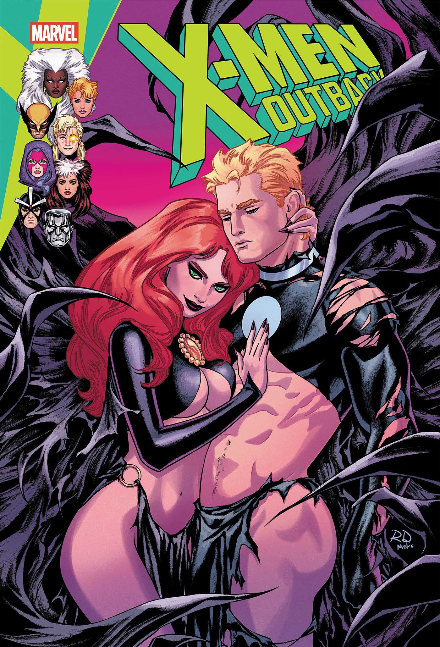 Marvel Comics X-Men: Outback #4 Main Cover Russell Dauterman