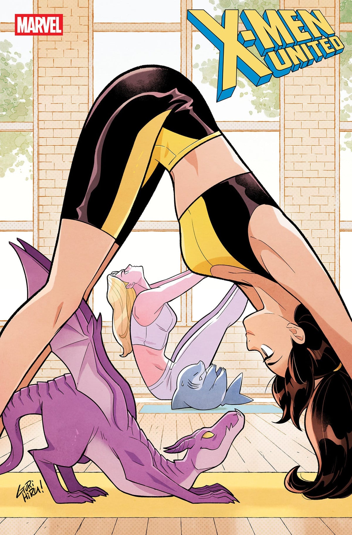 Marvel Comics X-Men United #9 Gurihiru Workout Variant