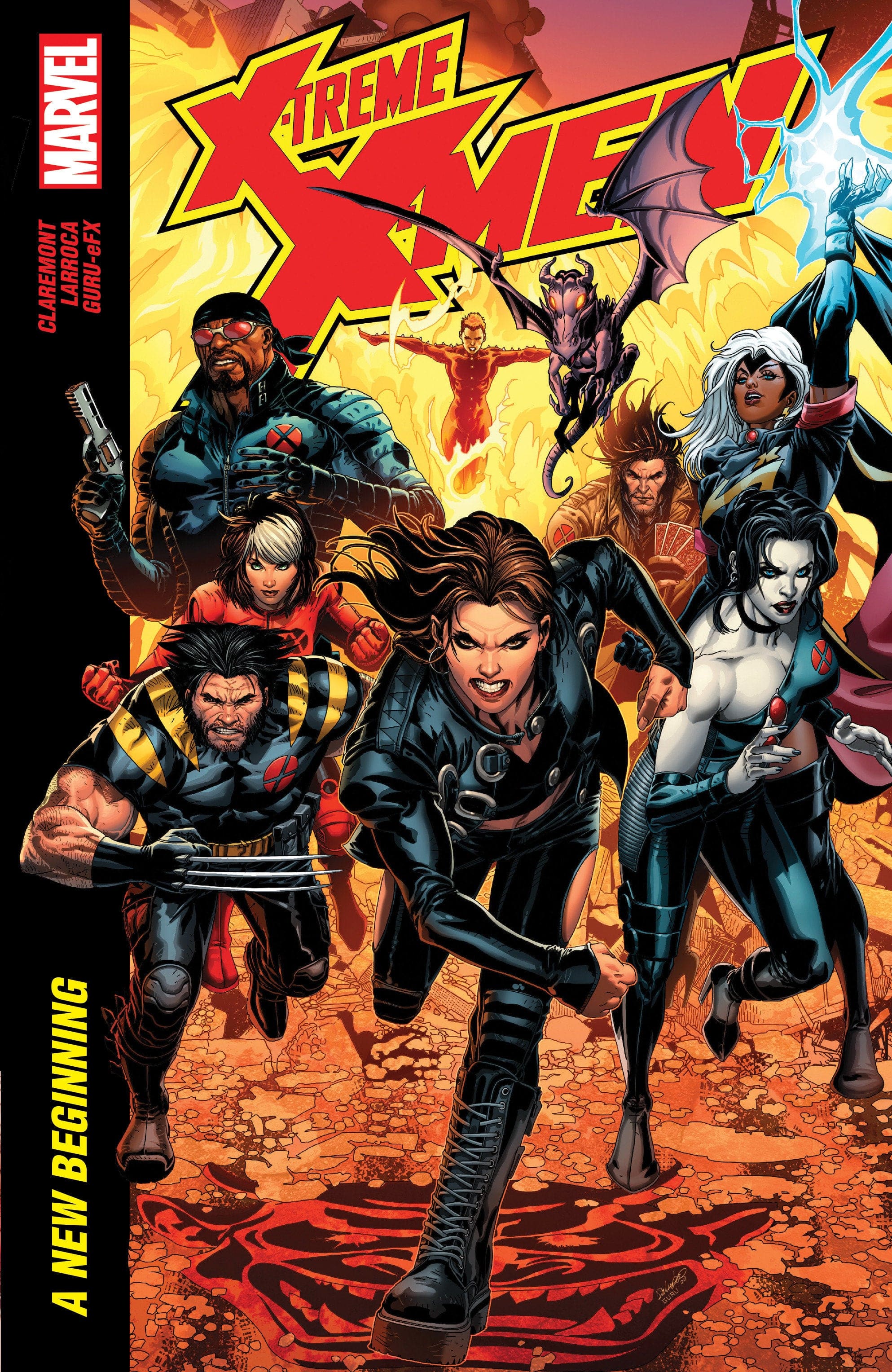 Marvel Comics X-Treme X-Men By Claremont & Larroca: A New Beginning