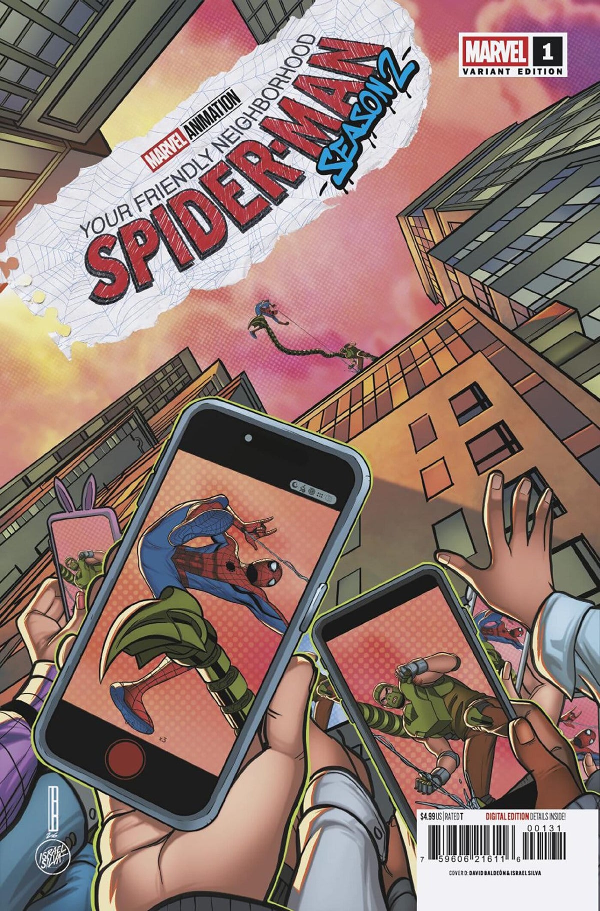 Marvel Comics Your Friendly Neighborhood Spider-Man #1 Cover D David Baldeon Variant