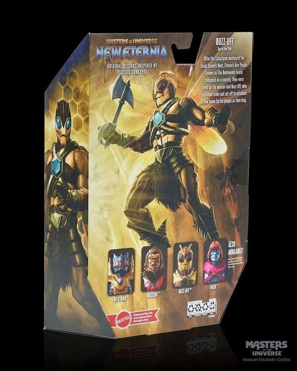 Mattel Masters of the Universe Masterverse New Eternia Buzz-Off Action Figure