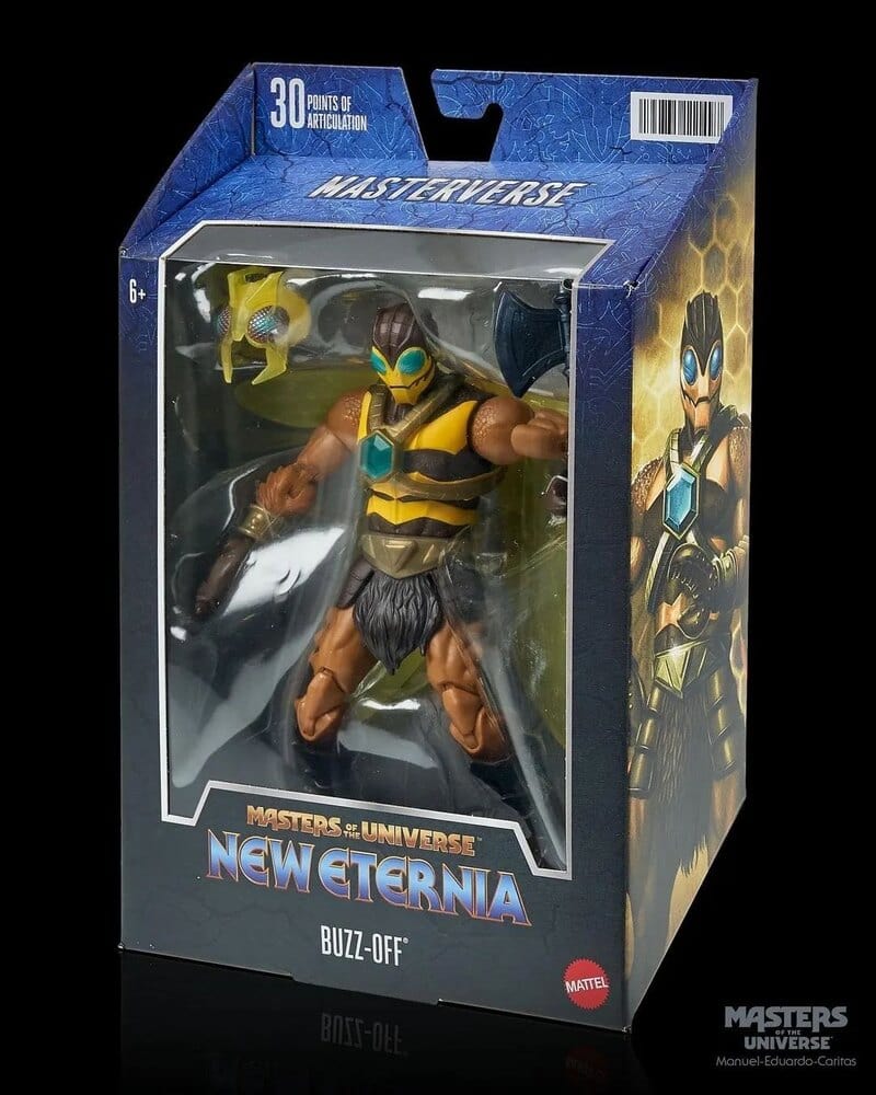 Mattel Masters of the Universe Masterverse New Eternia Buzz-Off Action Figure