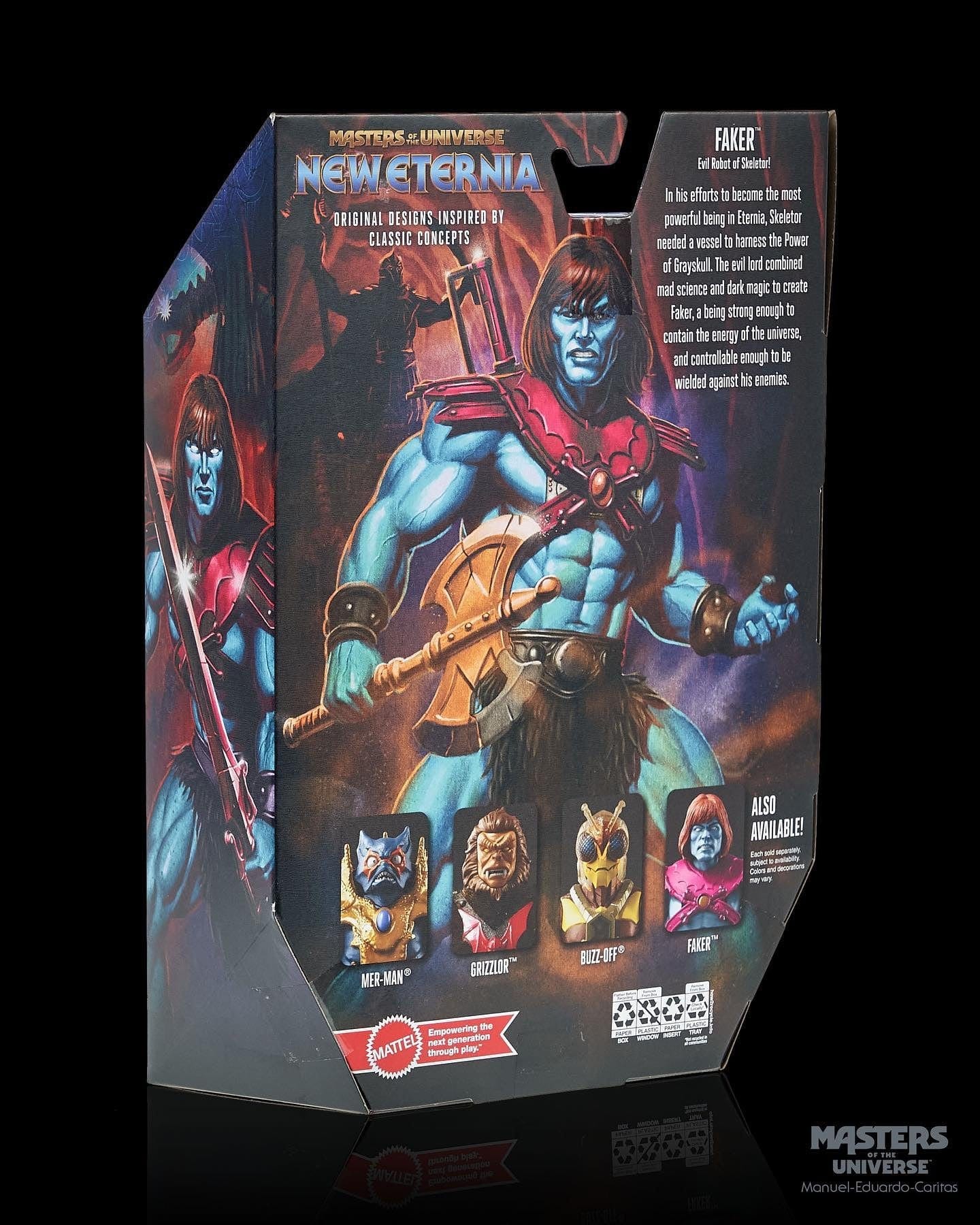 Mattel Masters of the Universe Masterverse New Eternia Faker Action Figure
