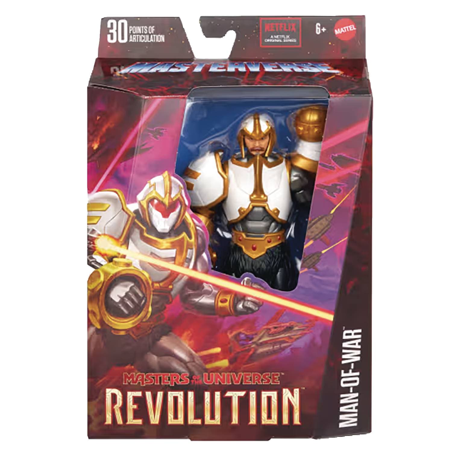 Mattel Masters of the Universe Masterverse Revolution Man-Of-War Duncan Action Figure