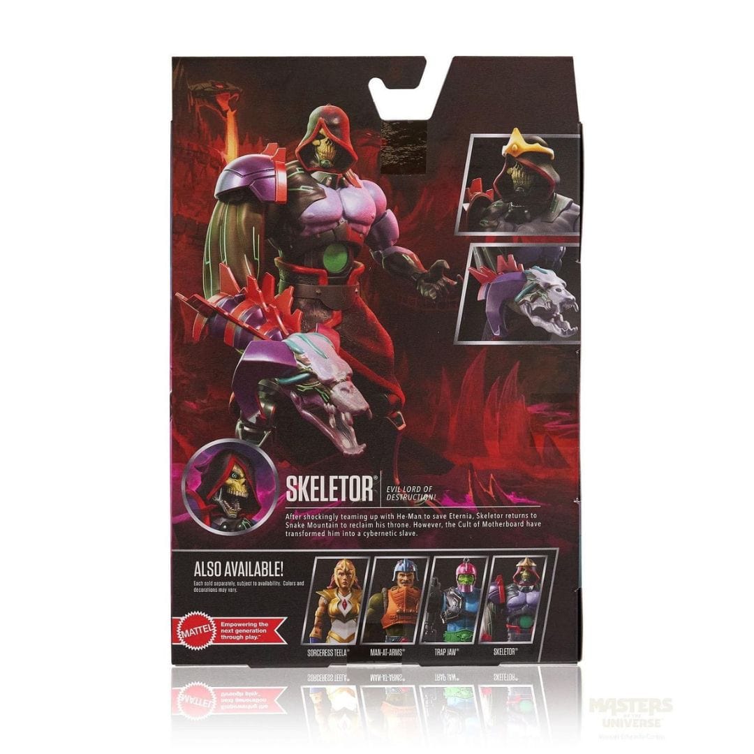 Mattel Masters of the Universe Masterverse Revolution Skeletek Action Figure