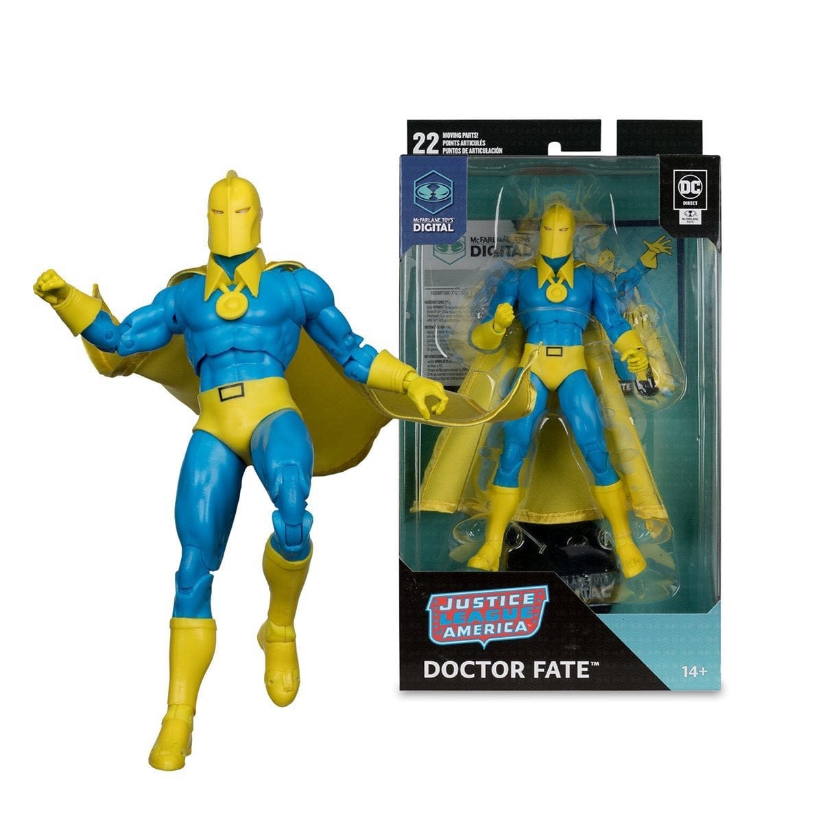 McFarlane Toys DC Direct Doctor Fate (The Silver Age) Action Figure with McFarlane Toys Digital Collectible