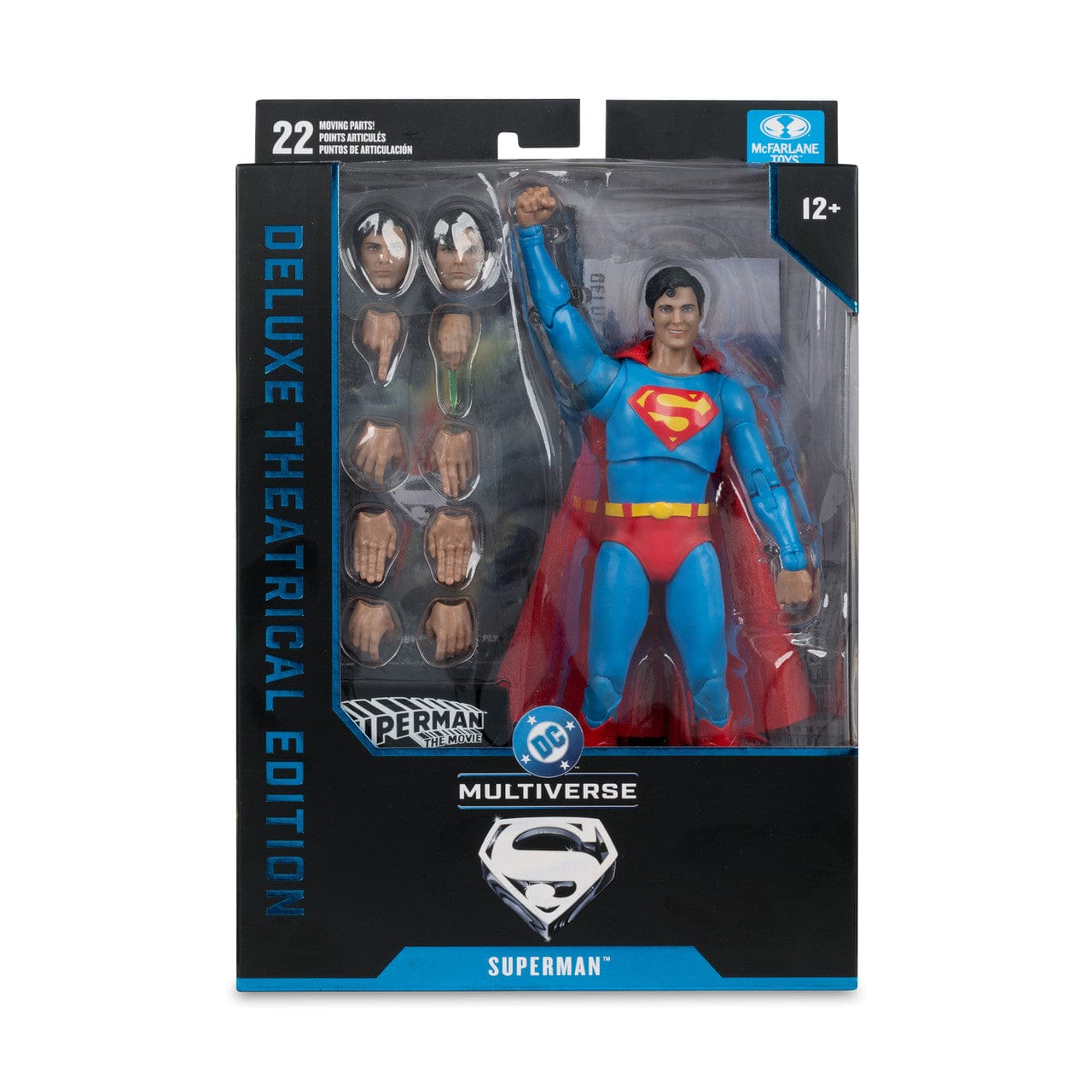 McFarlane Toys DC Multiverse Deluxe Theatrical Edition Superman: The Movie 1978 Superman Action Figure