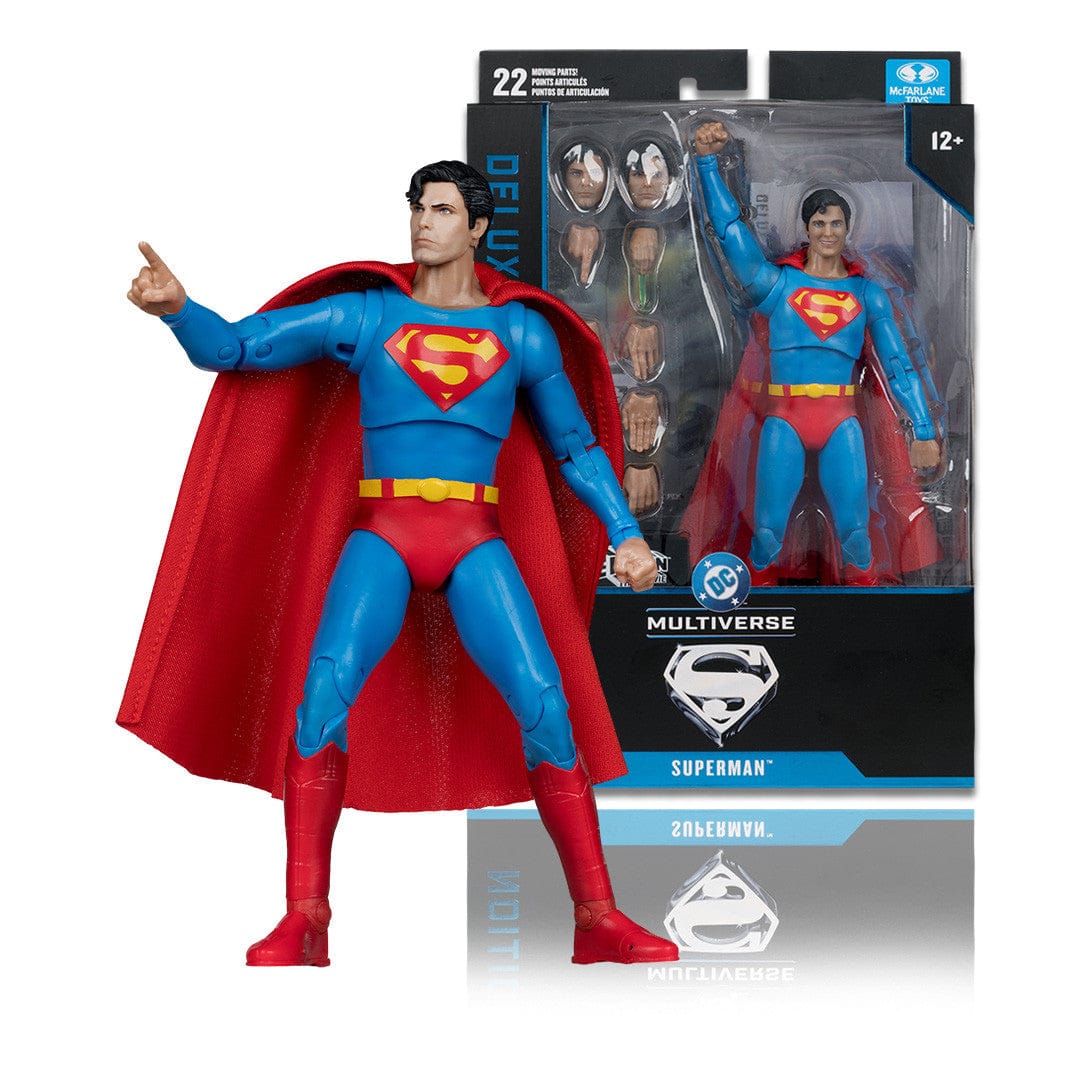 McFarlane Toys DC Multiverse Deluxe Theatrical Edition Superman: The Movie 1978 Superman Action Figure